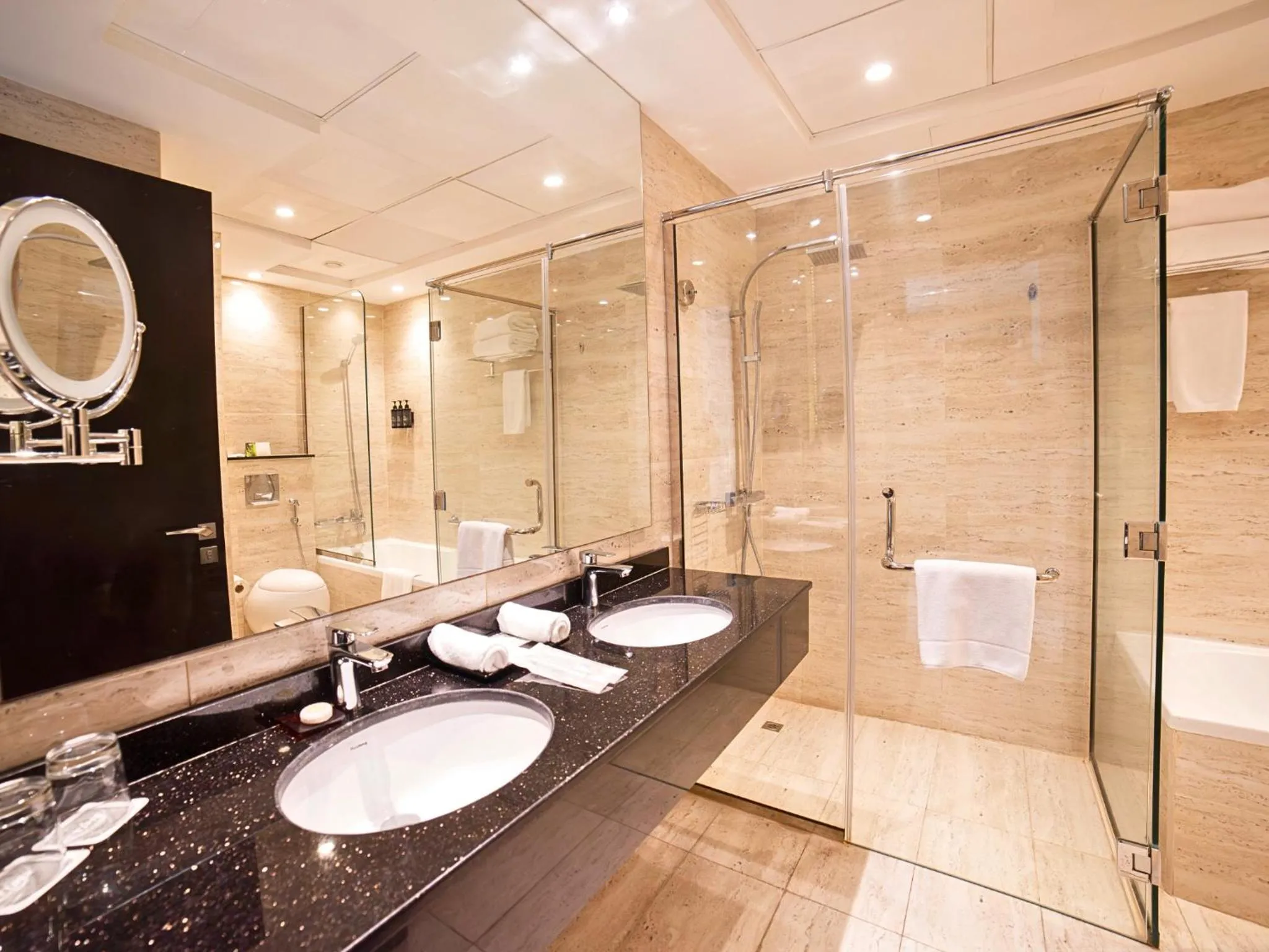 Property building in Asma Hotel Al Barsha