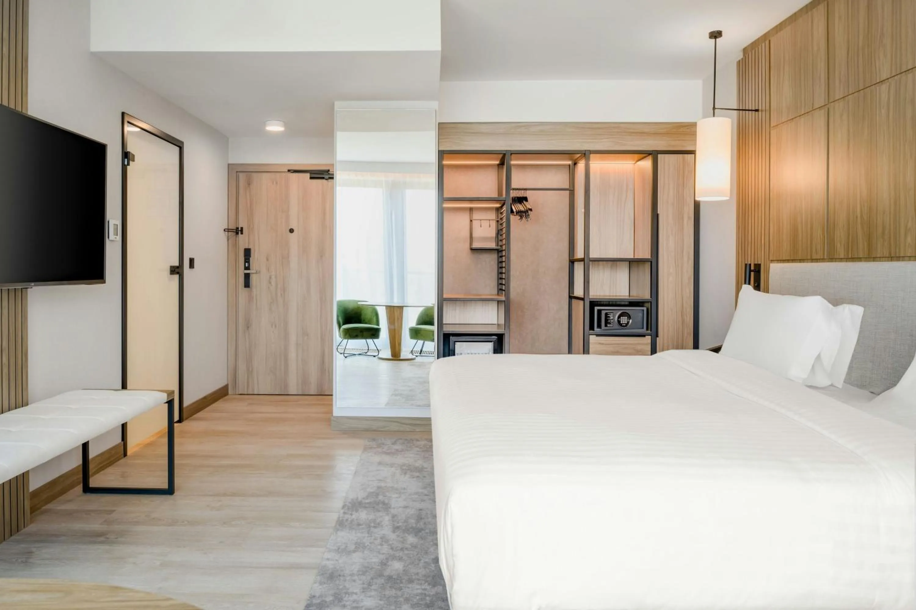 Photo of the whole room, Bed in AC Hotel by Marriott Krakow