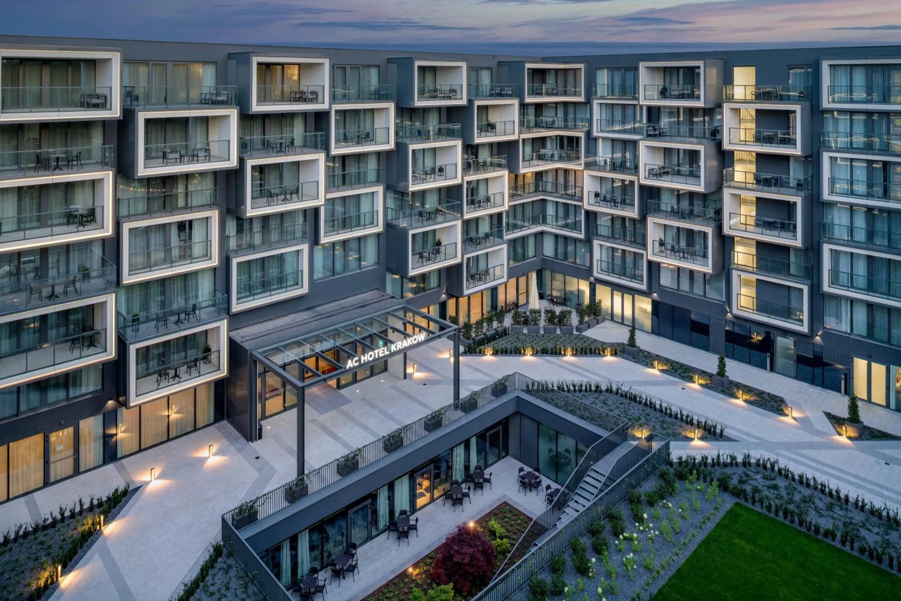 Property building in AC Hotel by Marriott Krakow