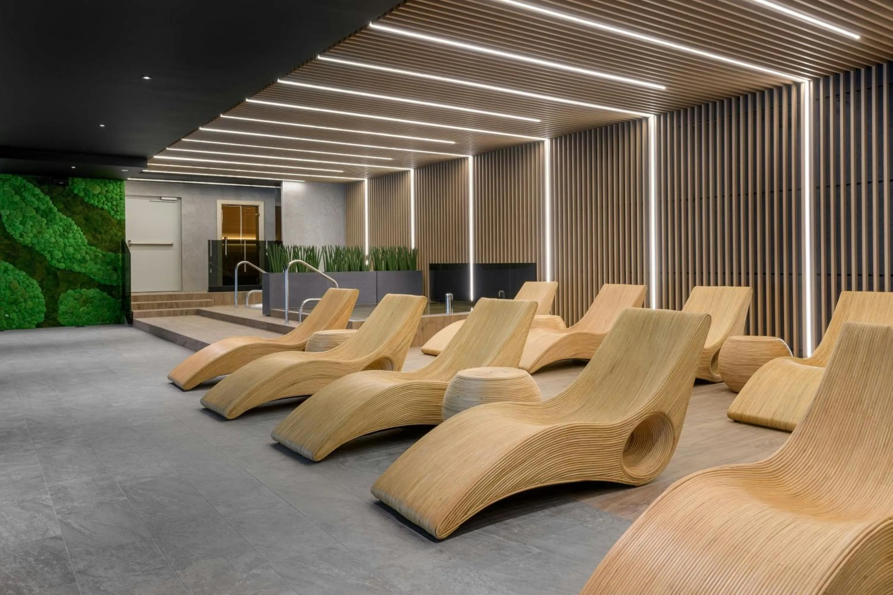 Swimming pool in AC Hotel by Marriott Krakow