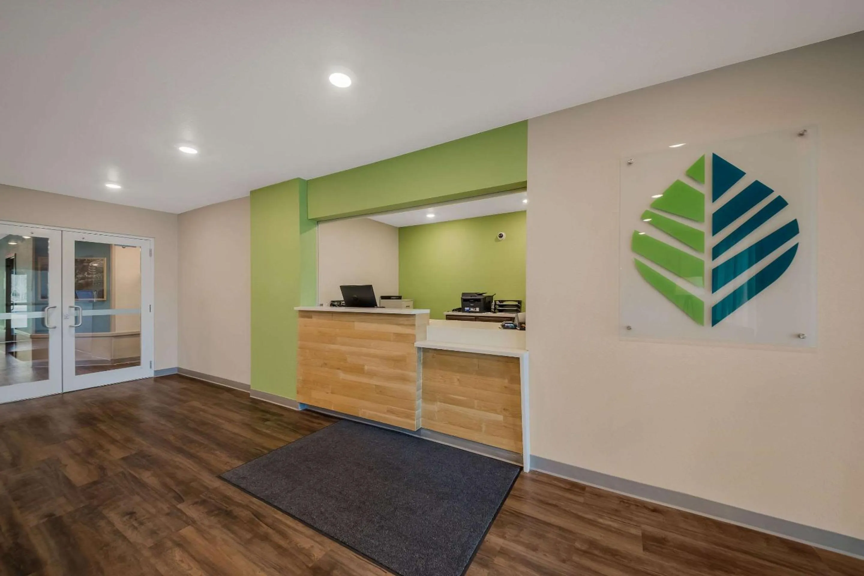 Lobby or reception in WoodSpring Suites Wesley Chapel-Tampa