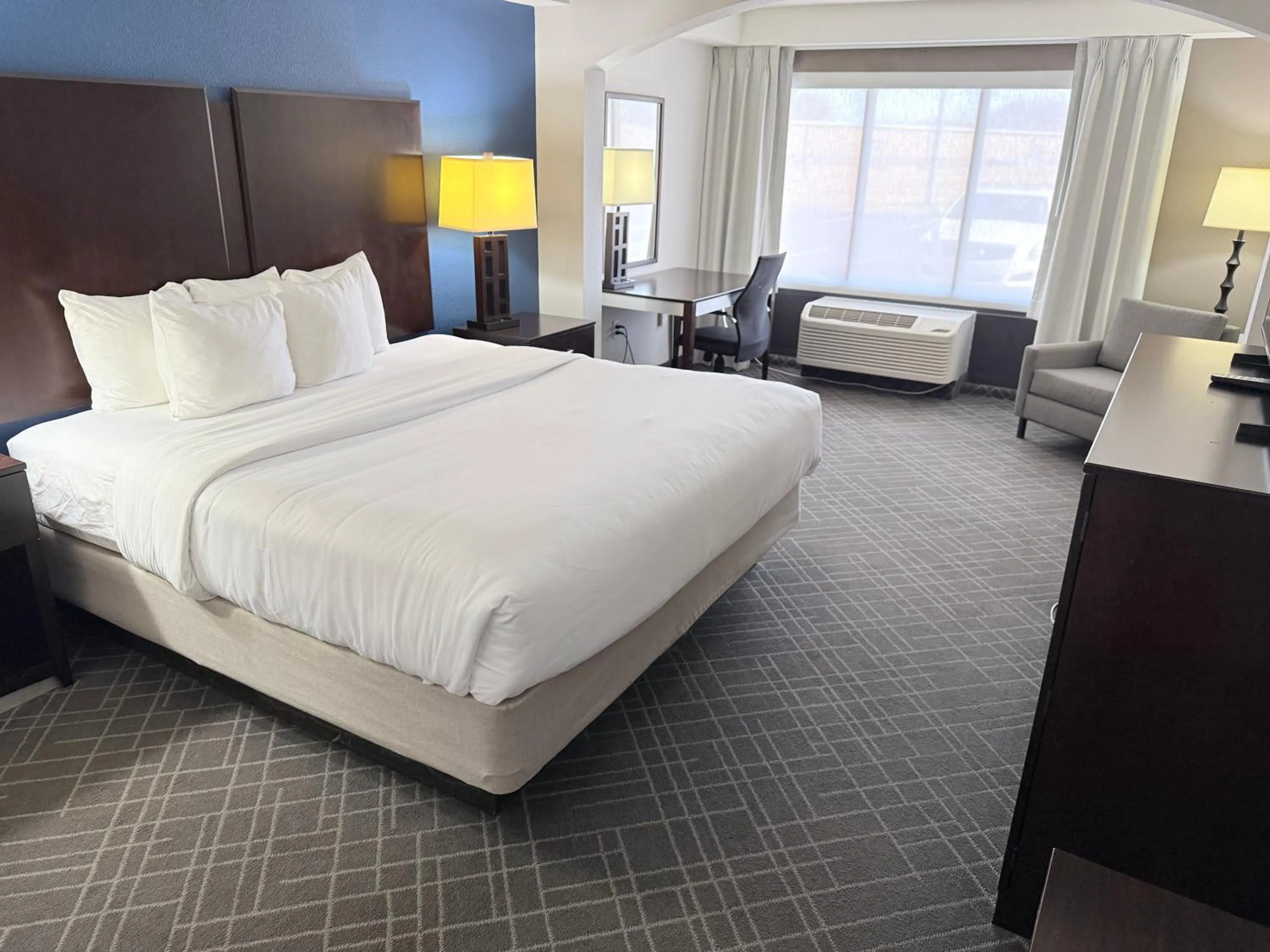 Bed in Comfort Inn Conover-Hickory