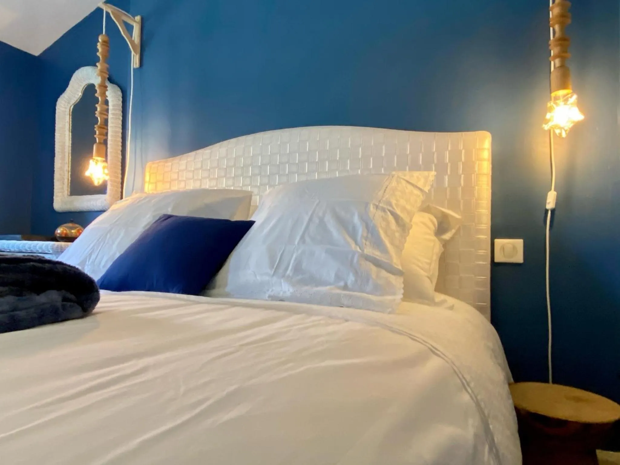 Bedroom, Bed in Le Rez de Jardin Albi