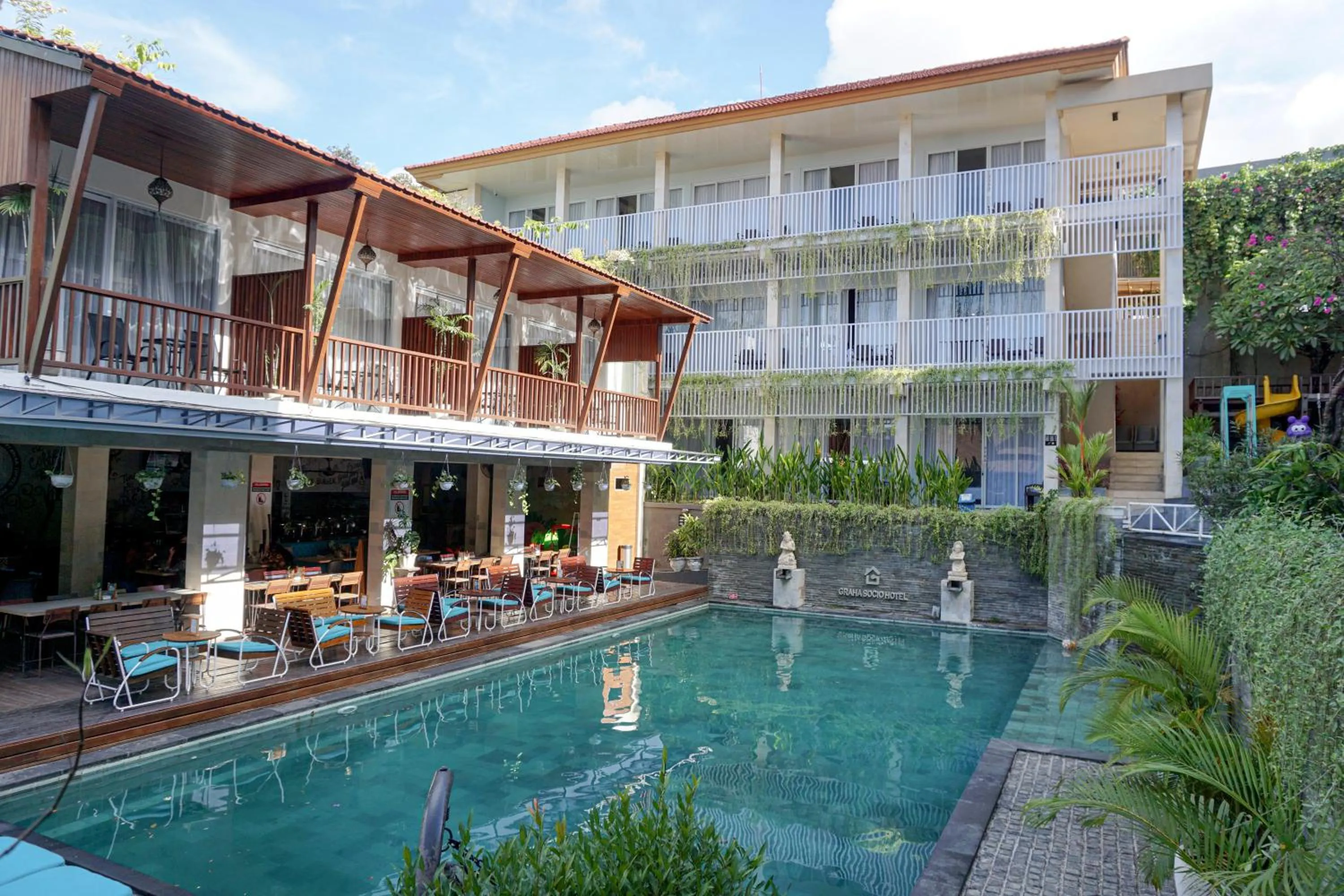 Property building in Graha Socio Hotel Nusa Dua Bali