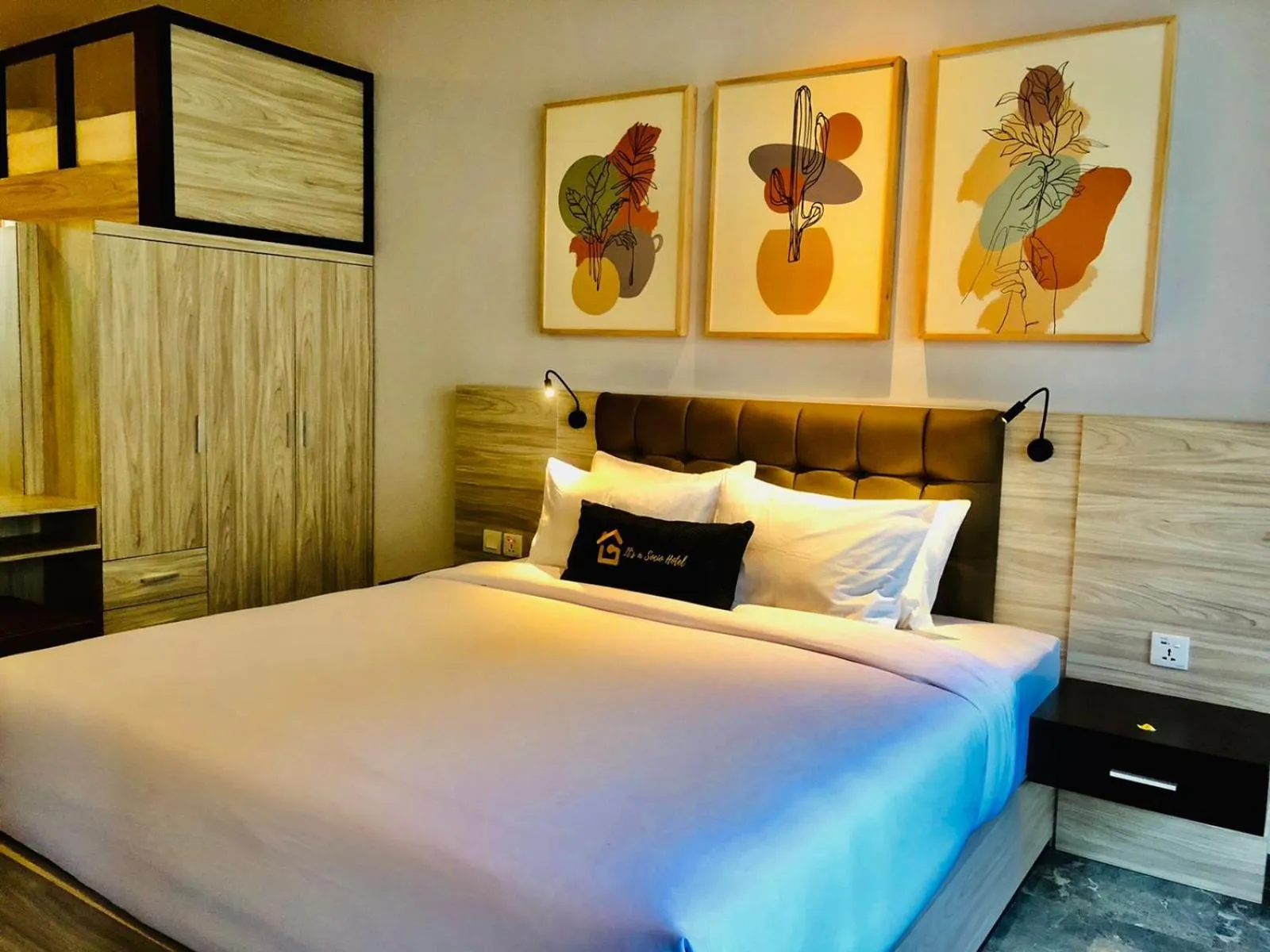 Bedroom, Bed in Graha Socio Hotel Nusa Dua Bali