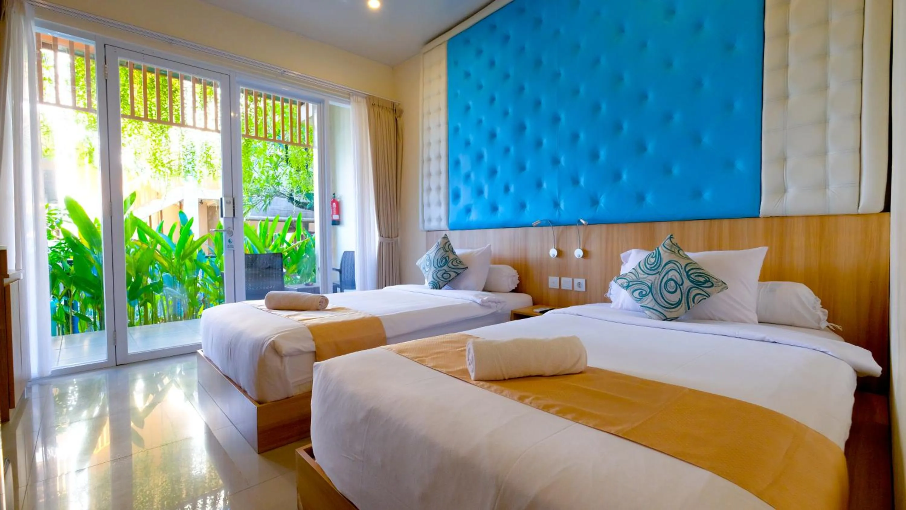 Bed in Graha Socio Hotel Nusa Dua Bali