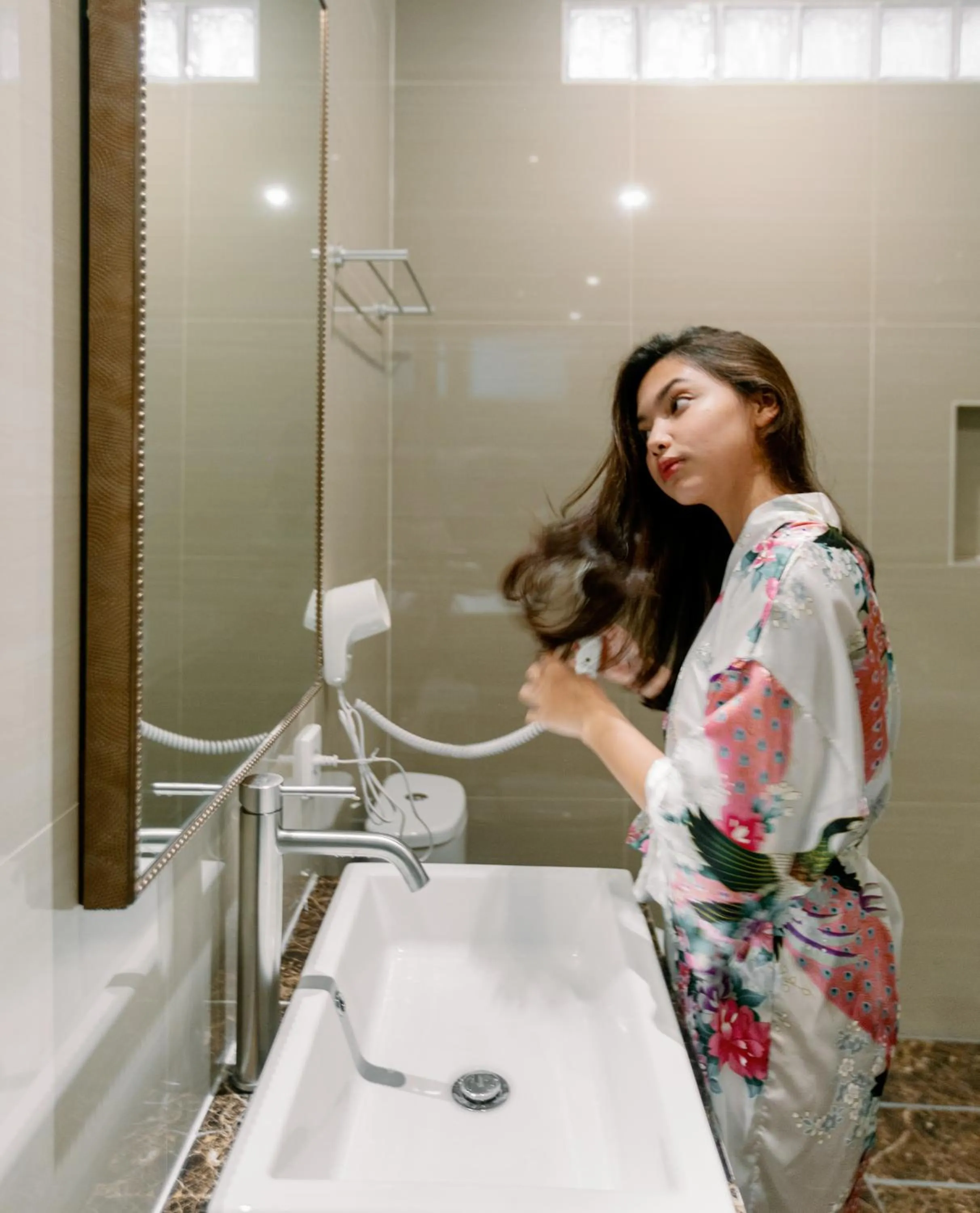 Bathroom in Graha Socio Hotel Nusa Dua Bali