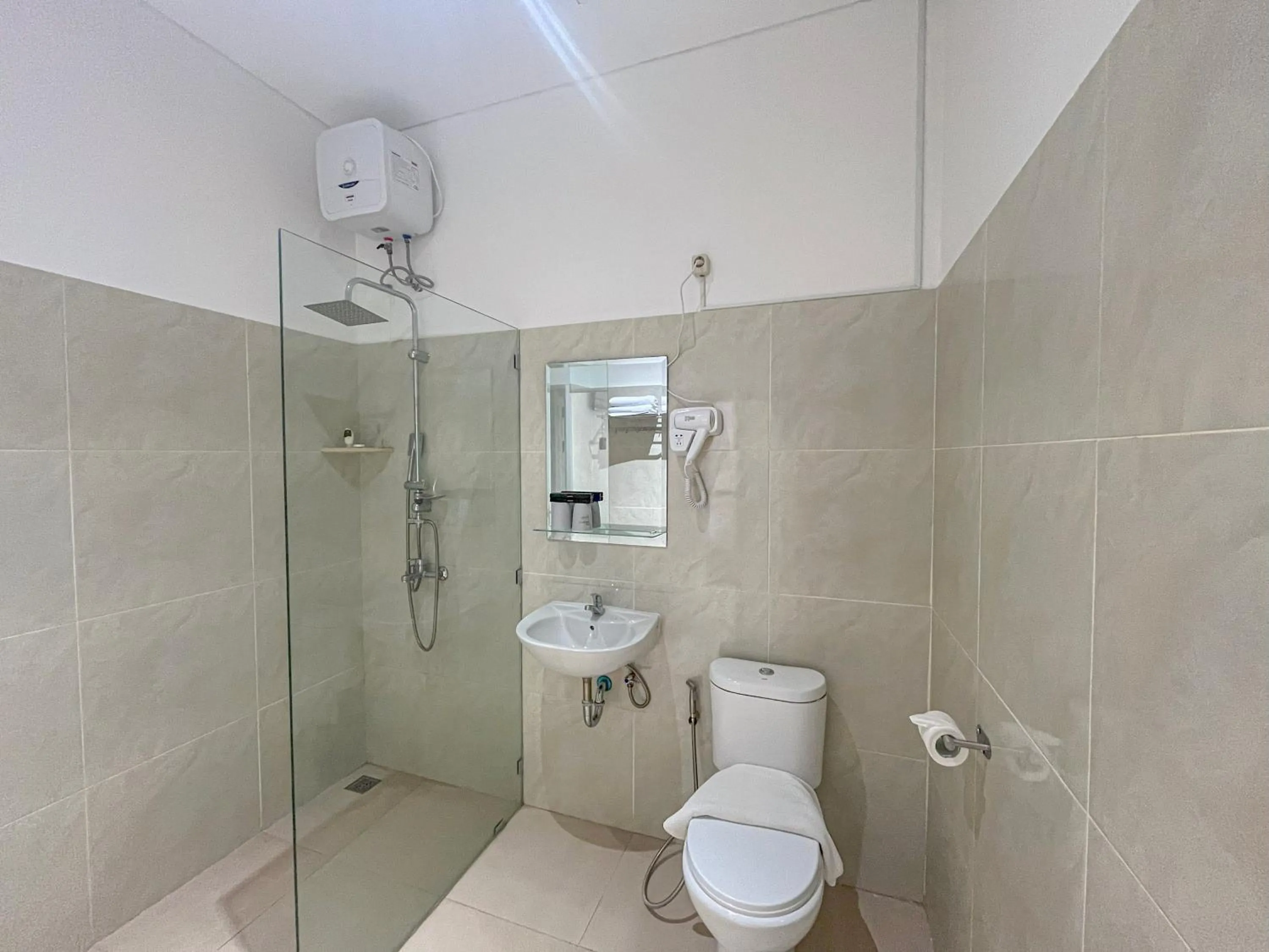 Shower in Graha Socio Hotel Nusa Dua Bali