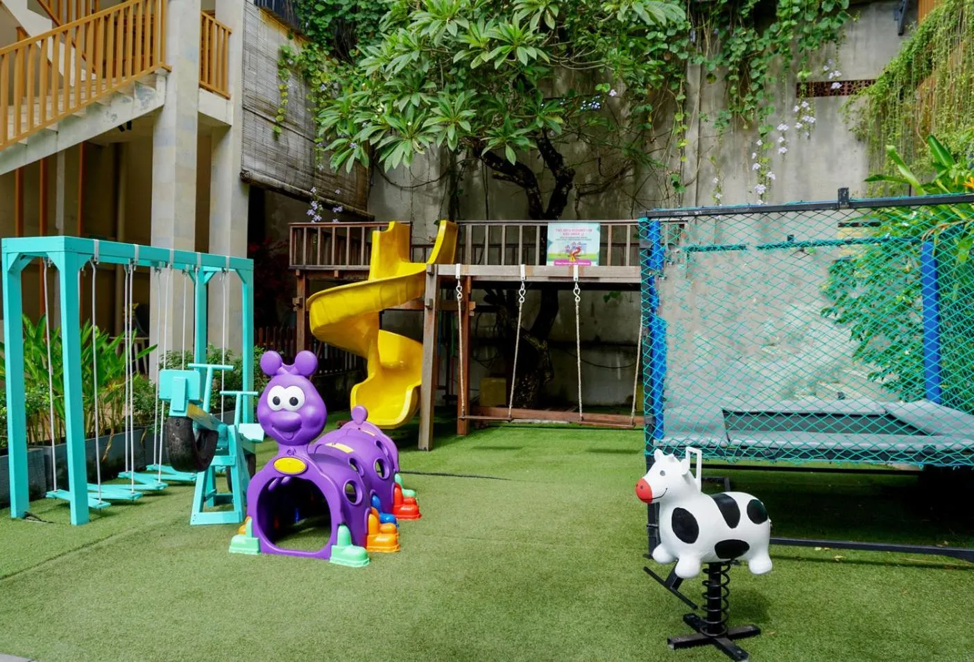 Children play ground in Graha Socio Hotel Nusa Dua Bali
