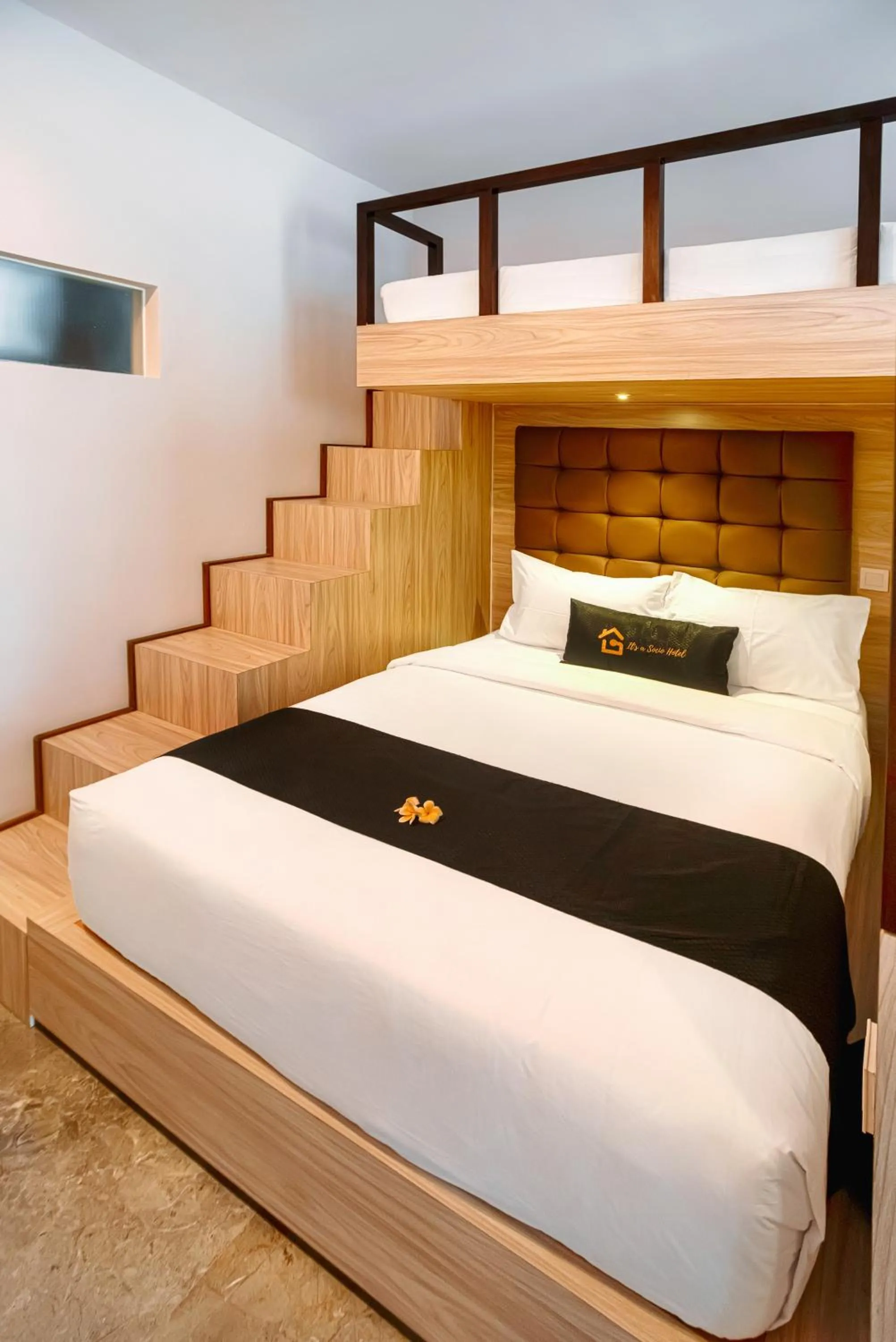 Bed in Graha Socio Hotel Nusa Dua Bali