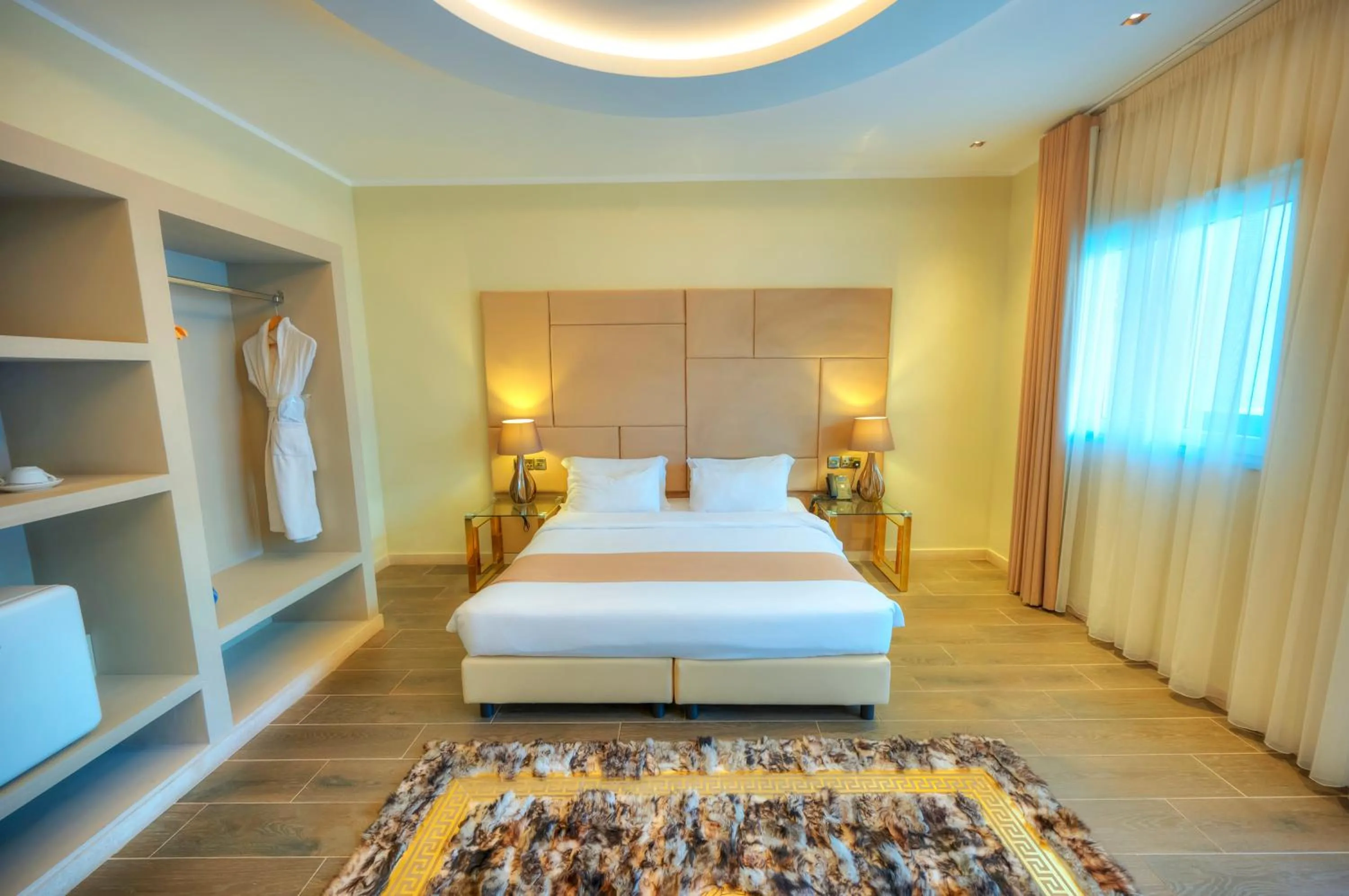 Bed in The Segond Hotel