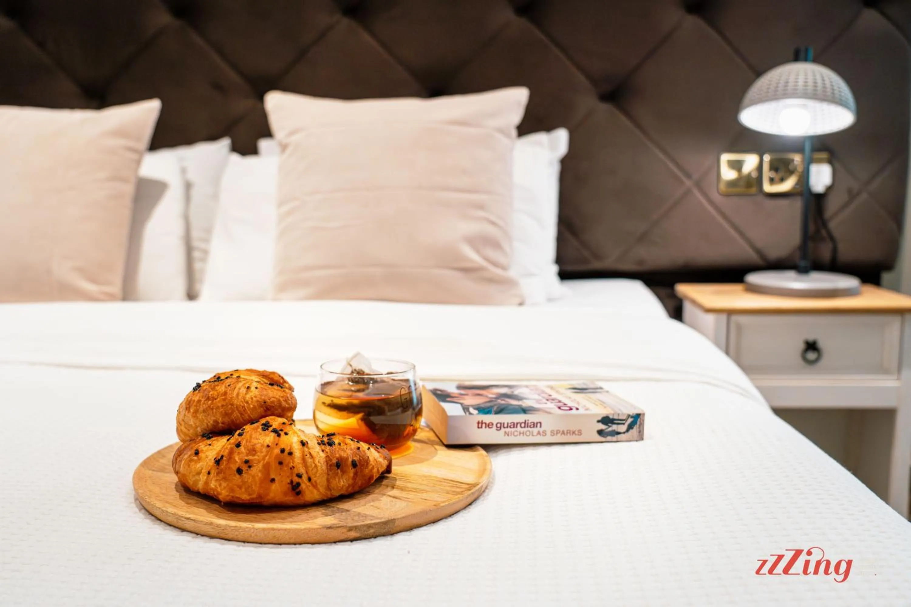 Bed in The Segond Hotel