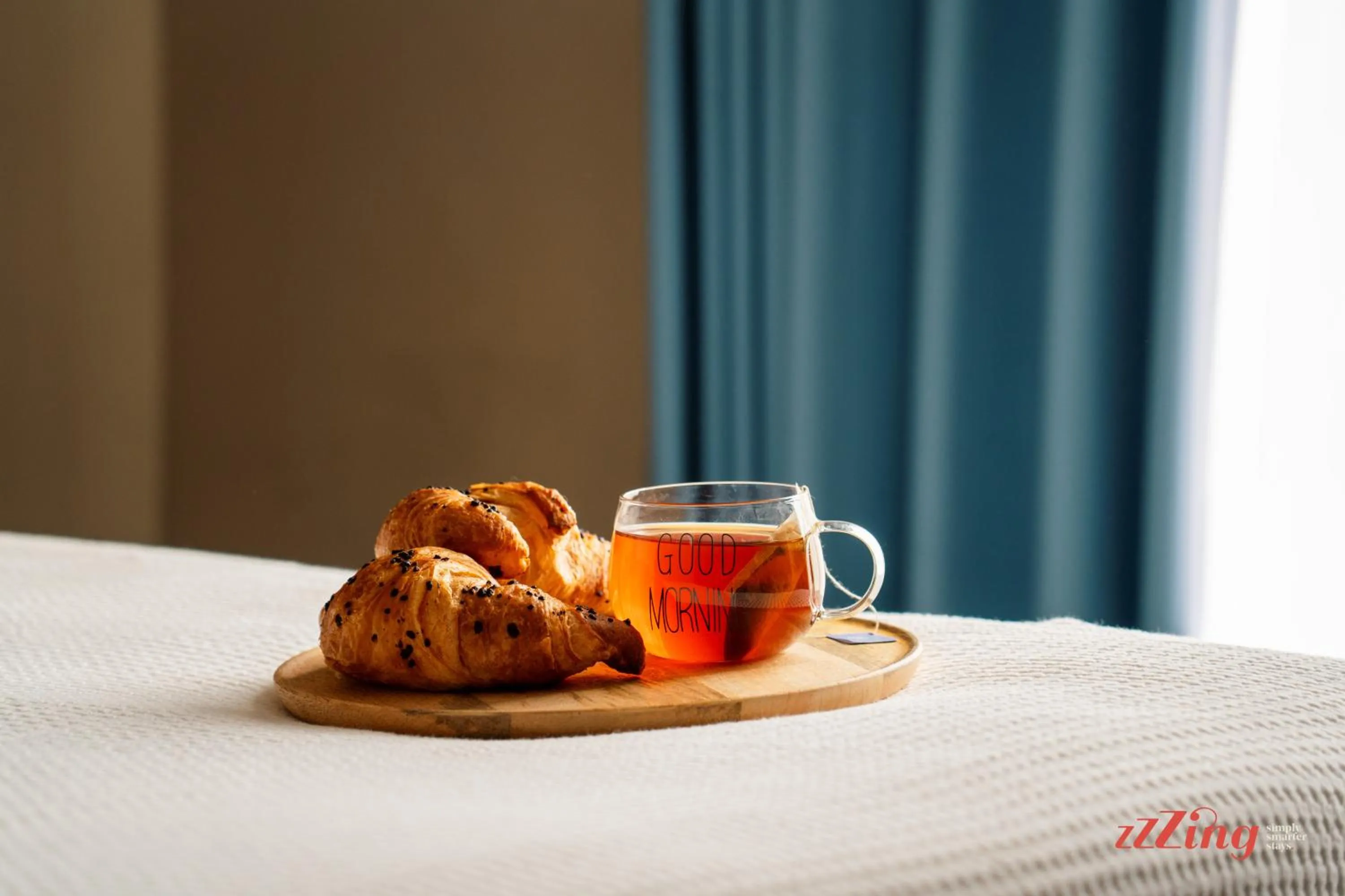 Bed in The Segond Hotel