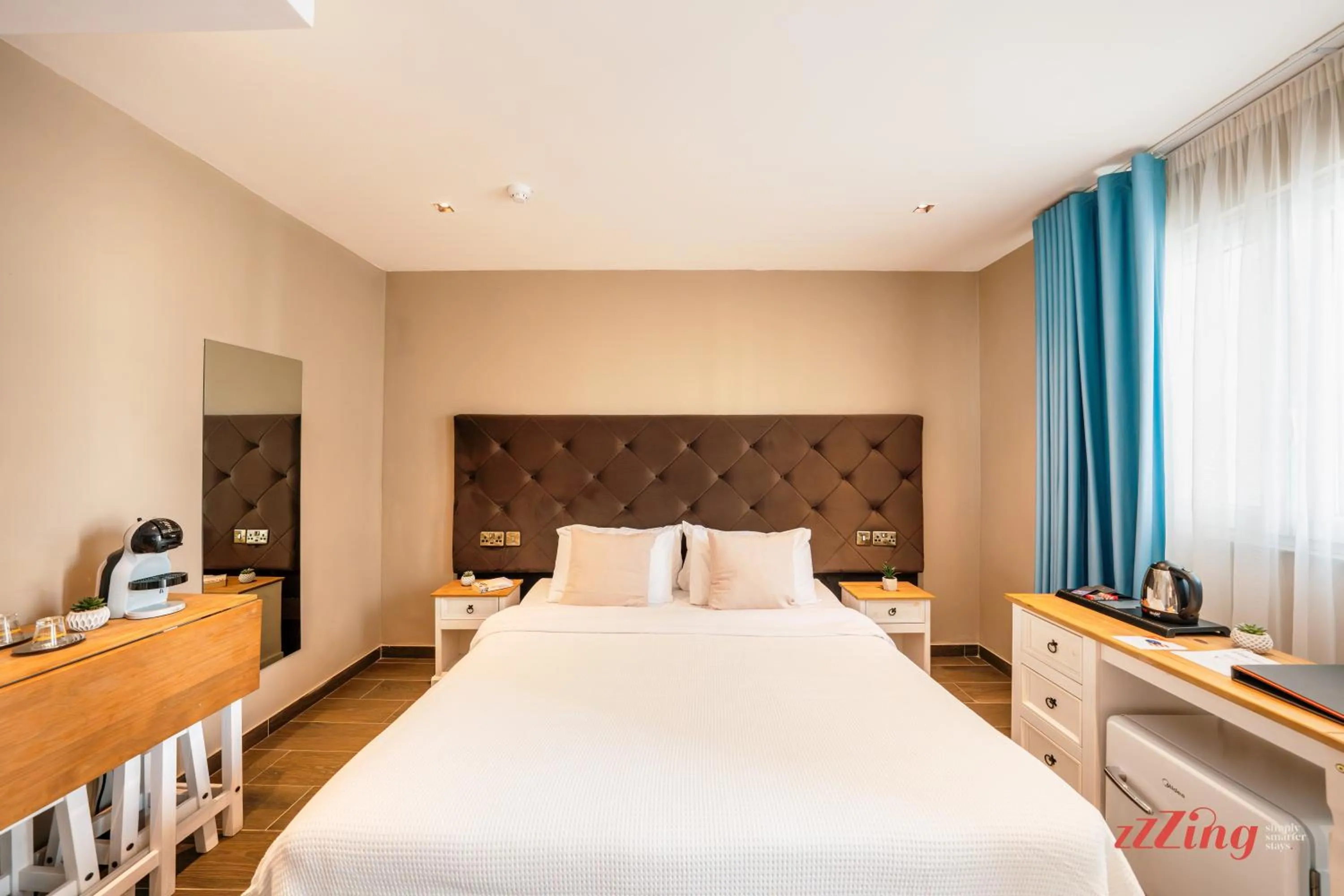 Bed in The Segond Hotel