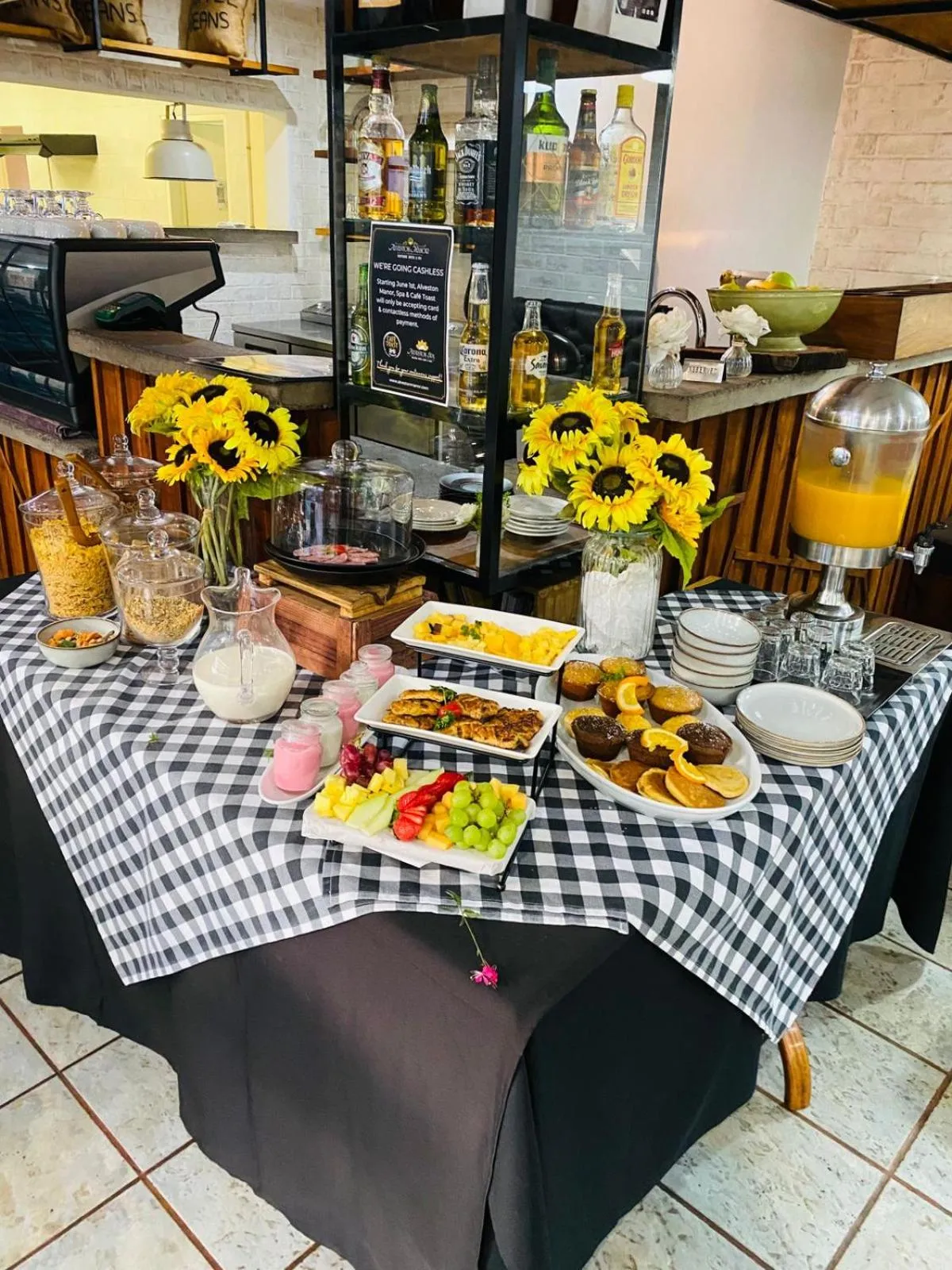 Buffet breakfast in Alveston Manor Boutique Hotel & Spa