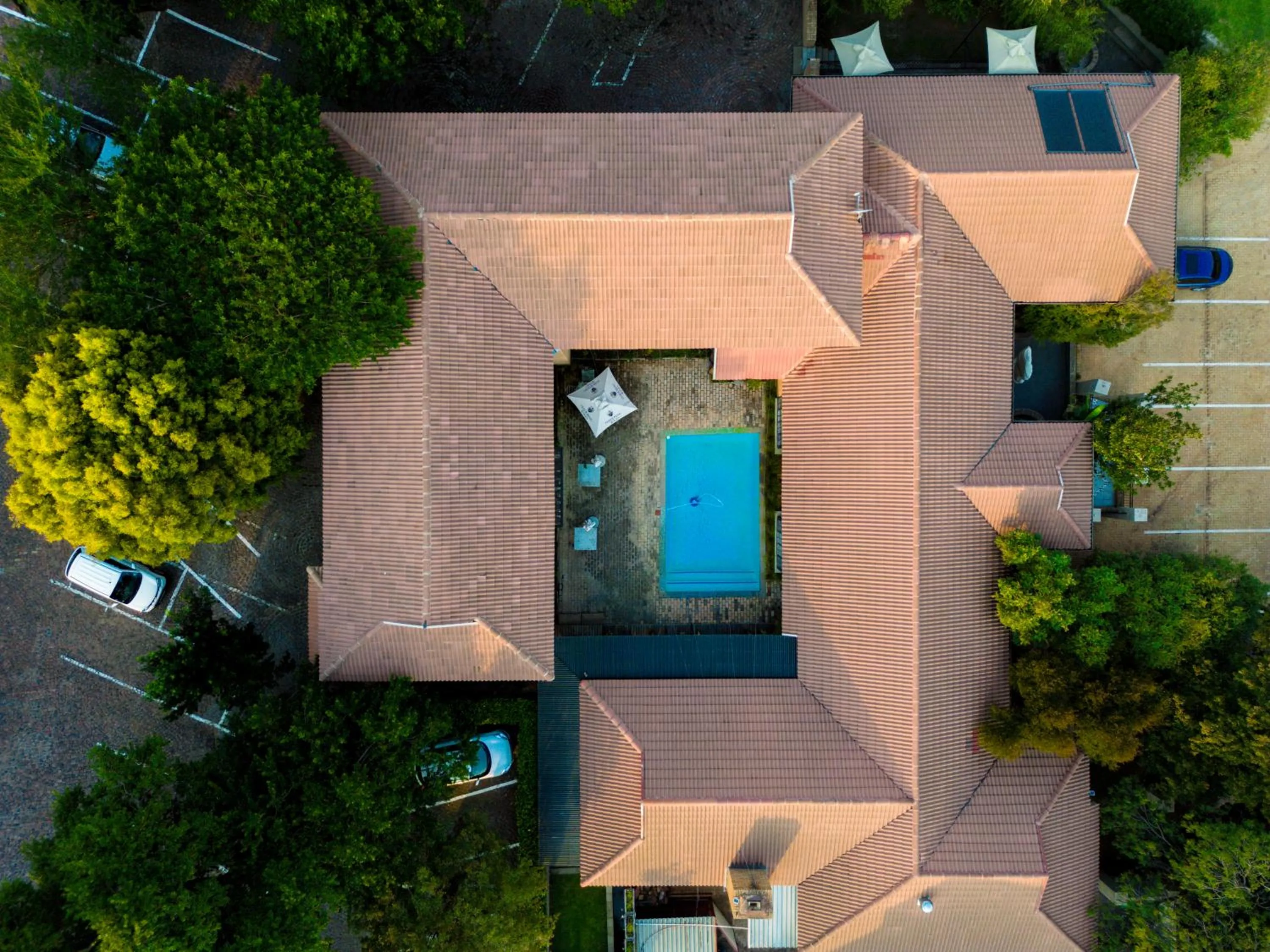 Bird's eye view in Alveston Manor Boutique Hotel & Spa