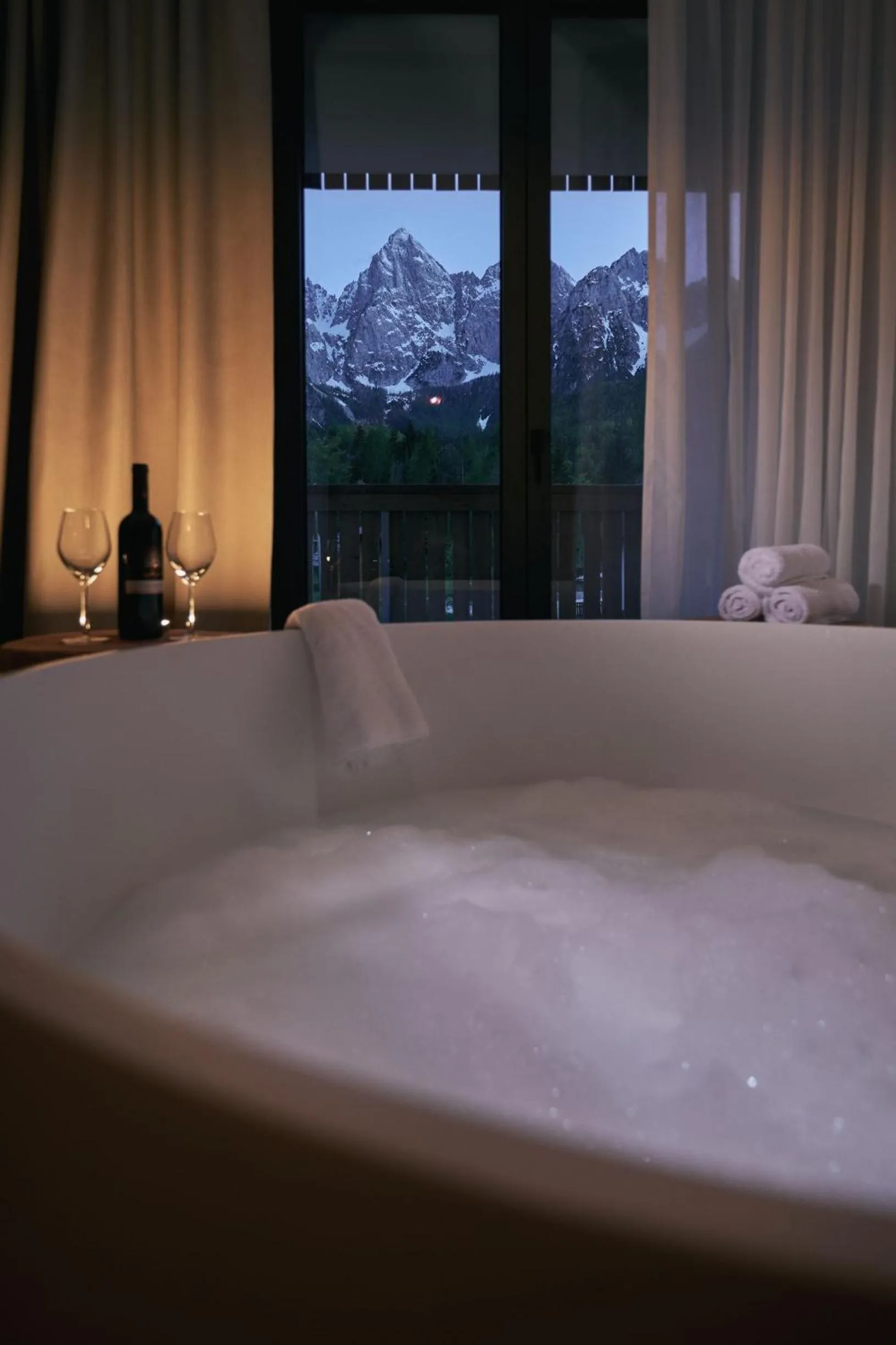 Mountain view in Triangel Boutique Hotel