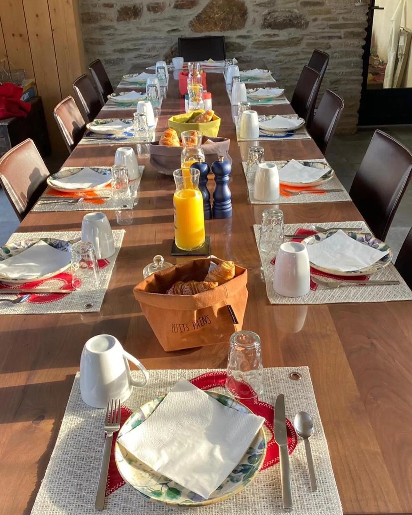 Breakfast in L’ARDOISIÈRE, maison d’hôtes et d’amis