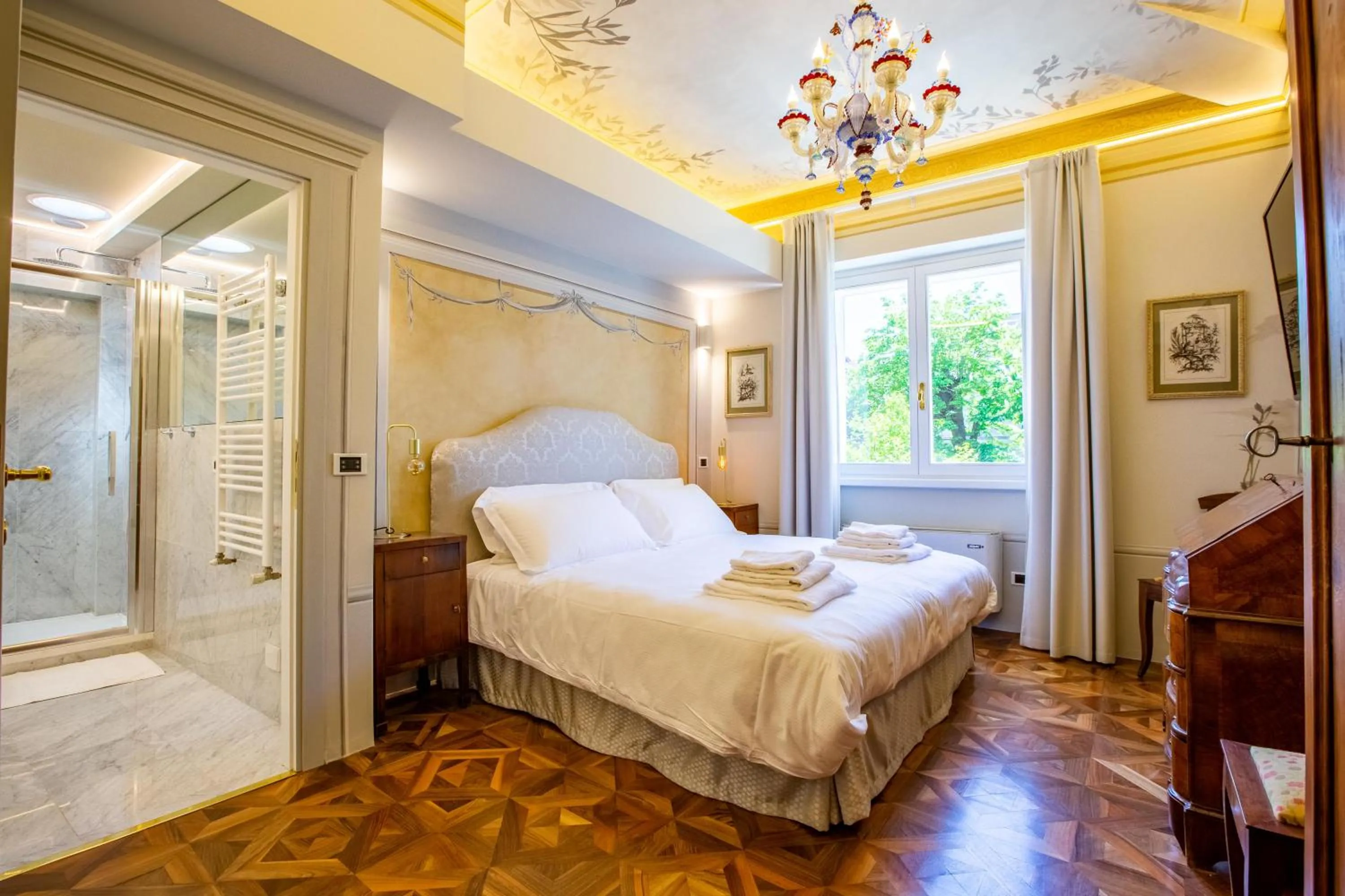 Photo of the whole room, Bed in Villa Tortorelli