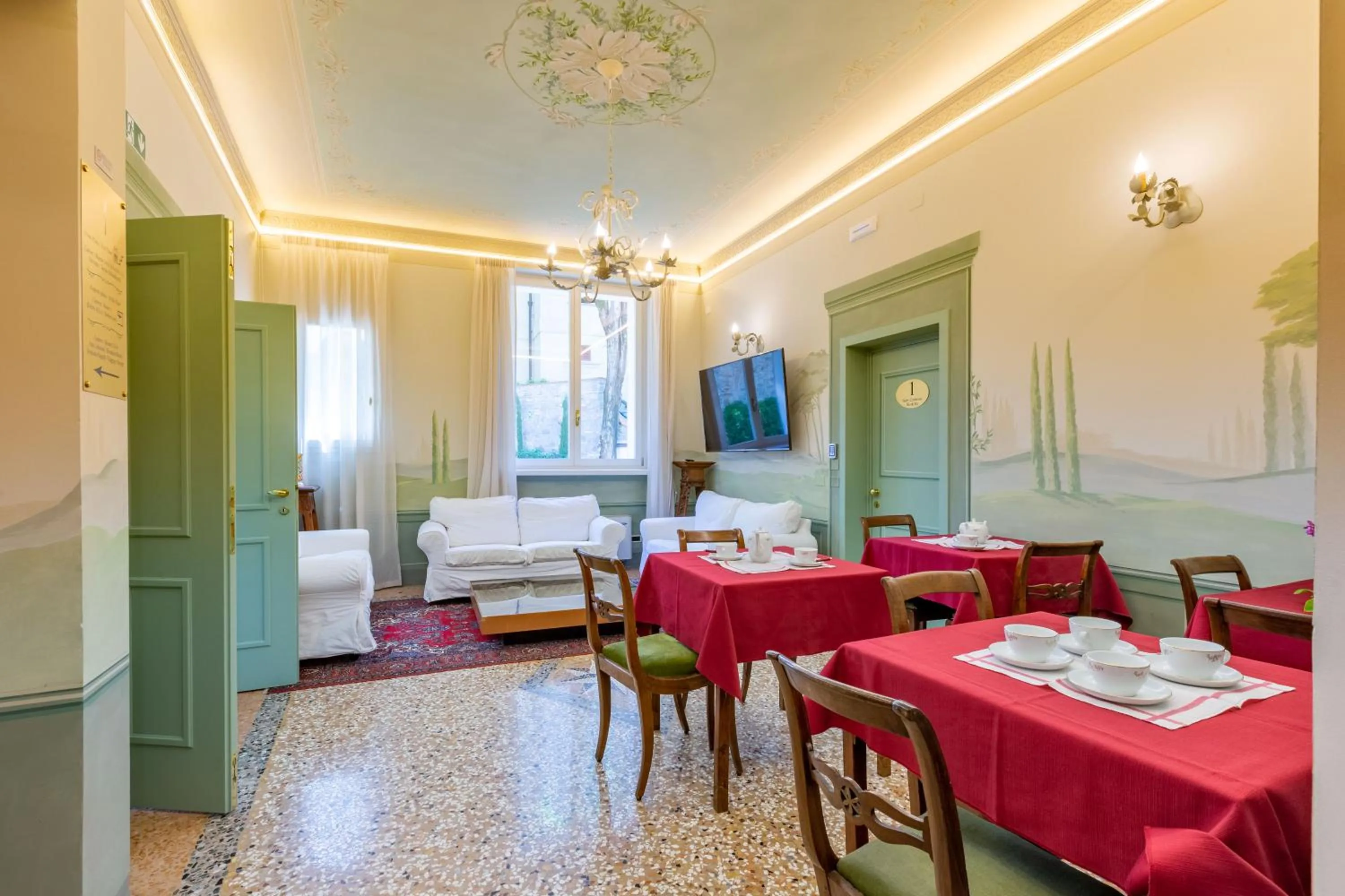 Bed in Villa Tortorelli