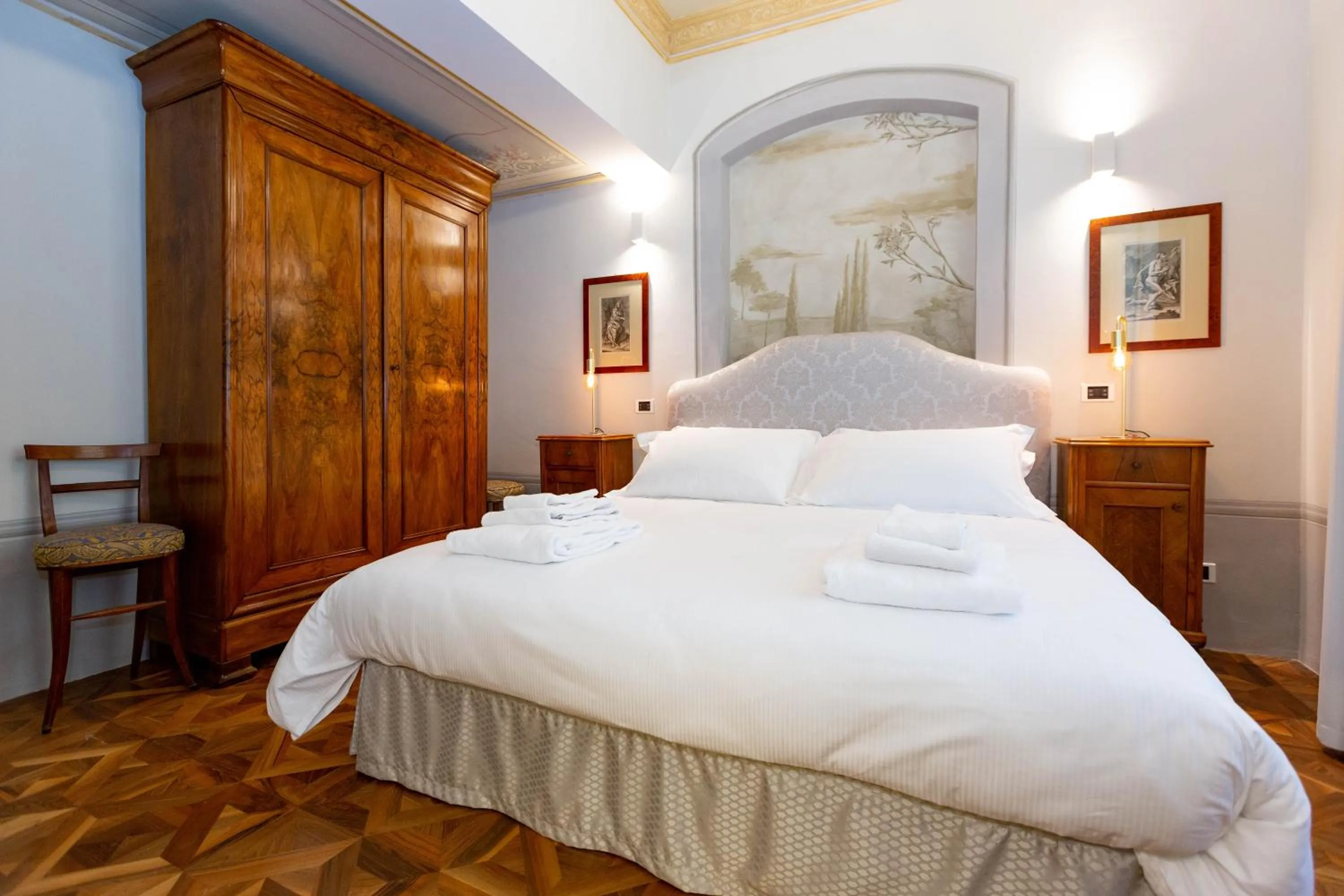 Bed in Villa Tortorelli