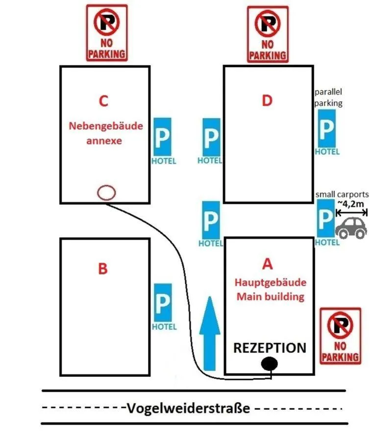 Property building, Floor Plan in Hotel Vogelweiderhof