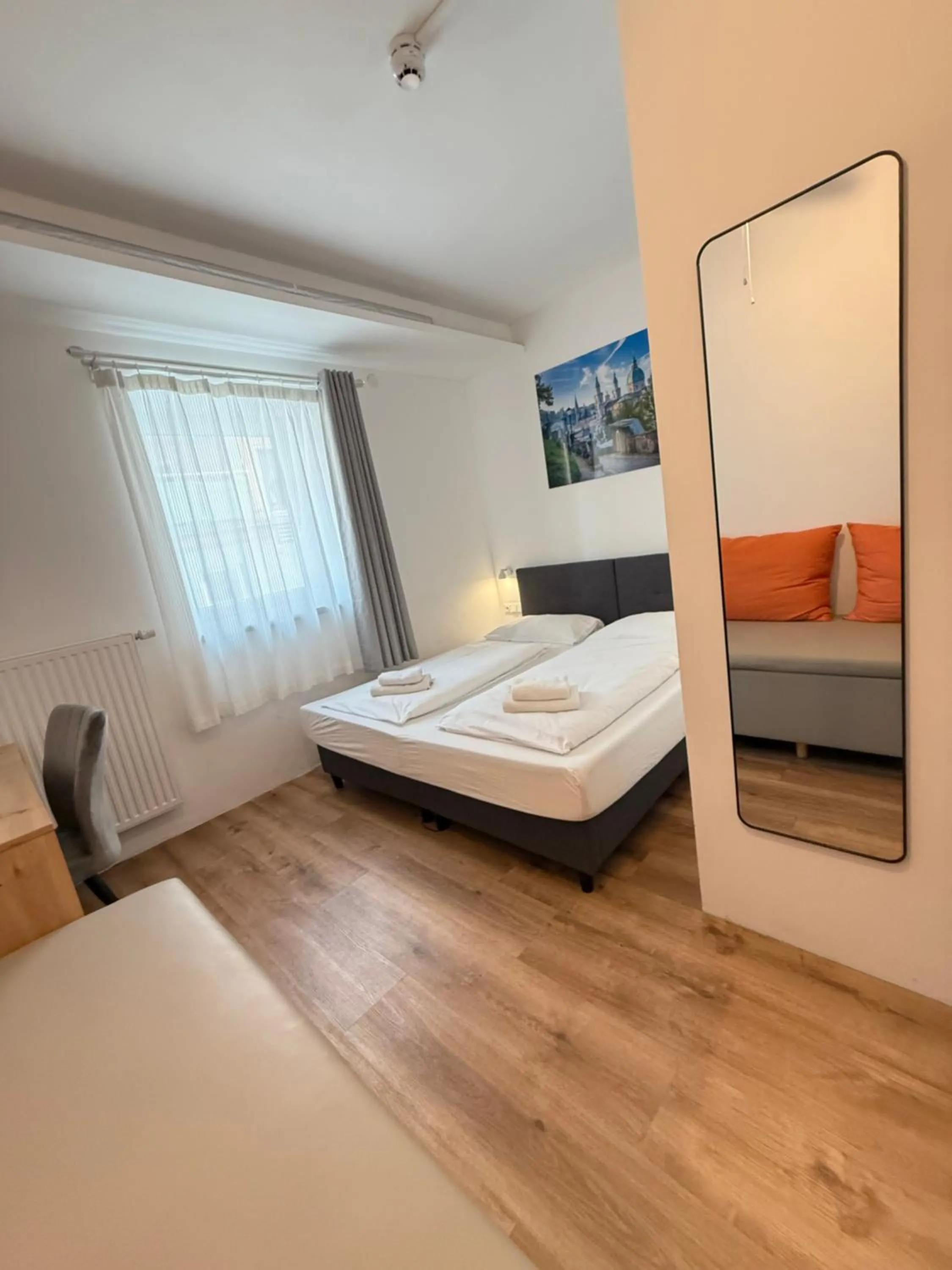 Bed in Hotel Vogelweiderhof