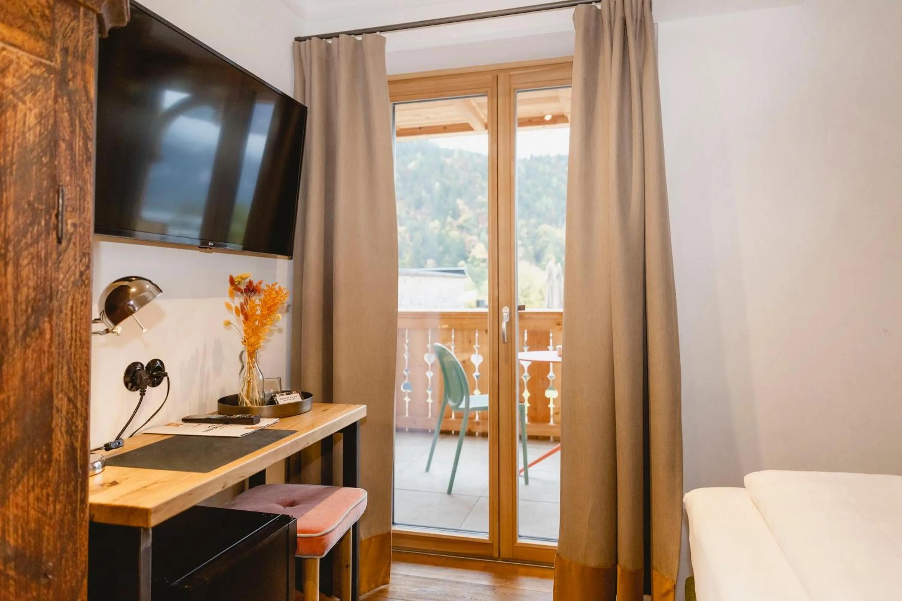 Bed in Seehotel Berau