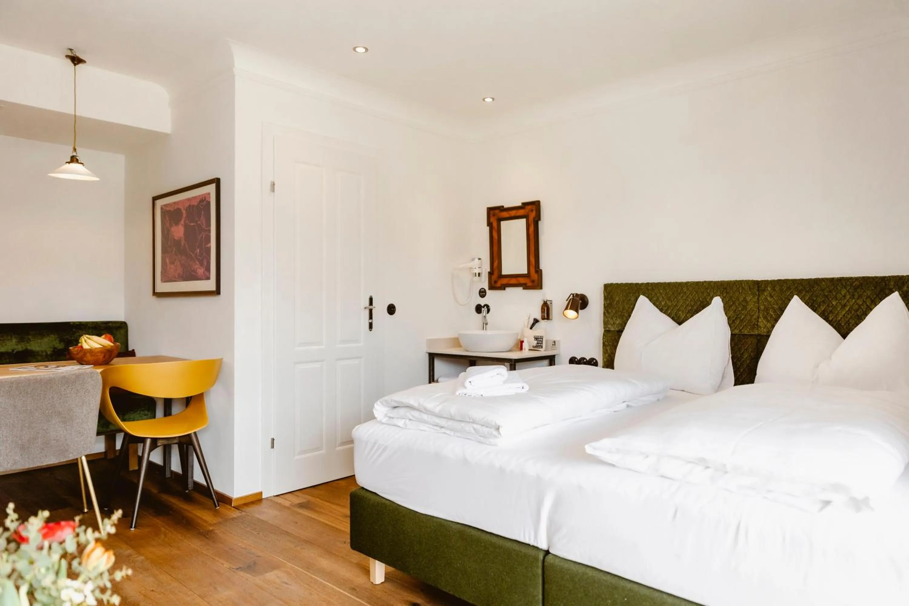 Bed in Seehotel Berau