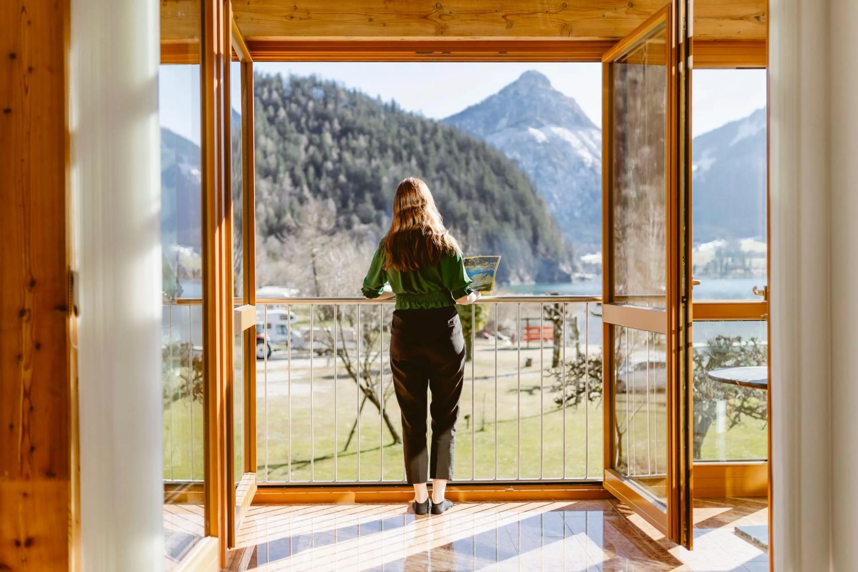 Balcony/Terrace in Seehotel Berau