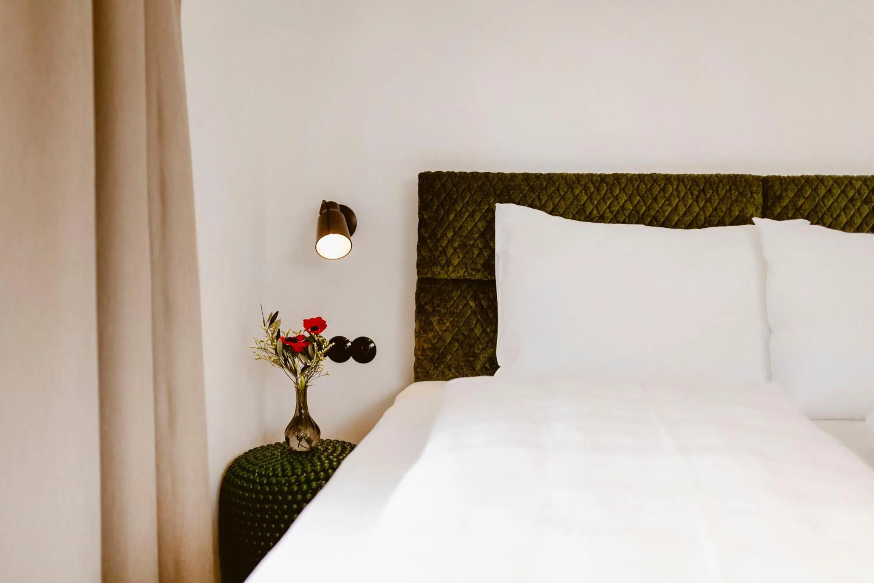 Bed in Seehotel Berau