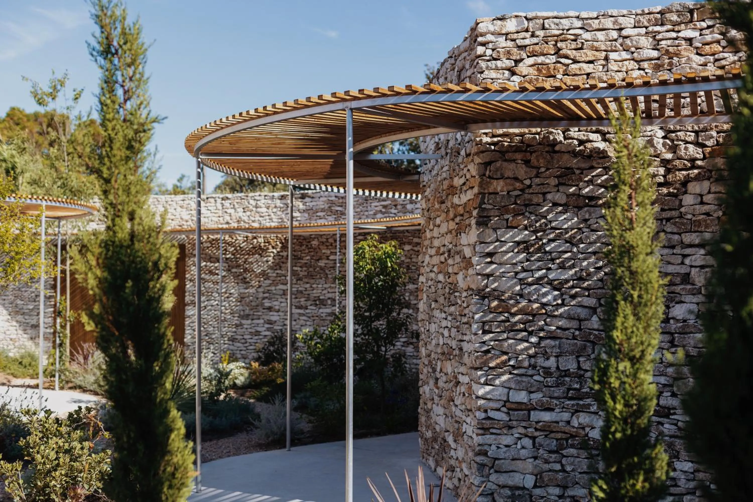 Patio in A SPERANZA Suites avec piscine privative chauffée