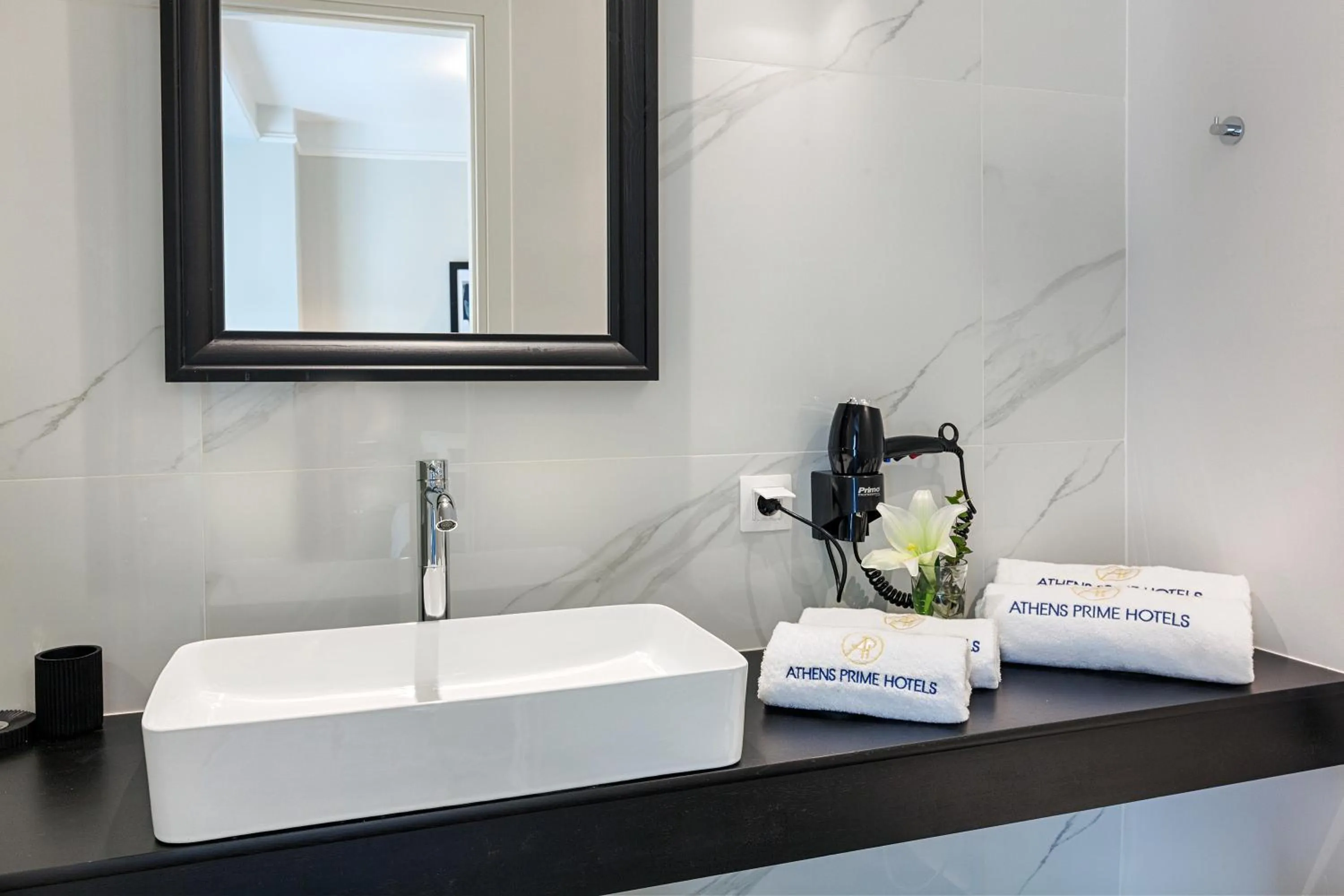 Bathroom in Classic Hotel by Athens Prime Hotels