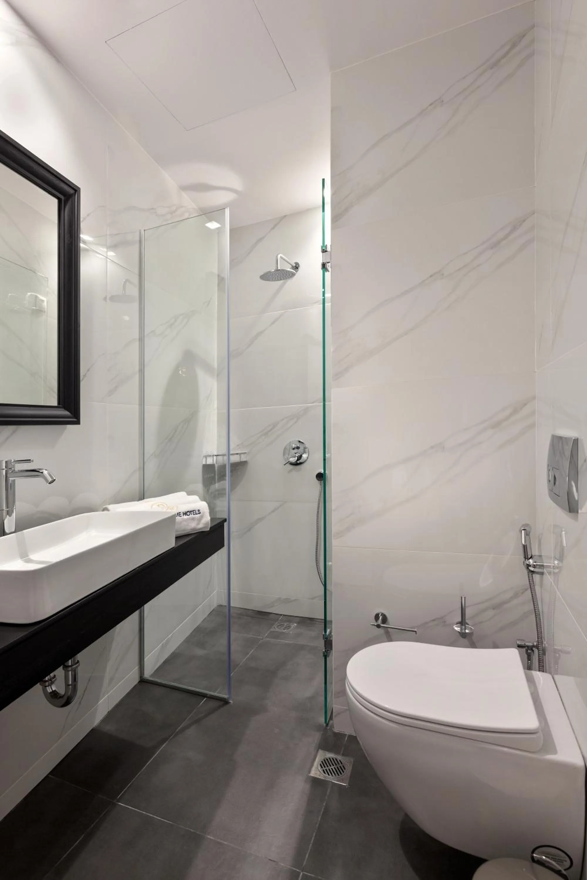 Bathroom in Classic Hotel by Athens Prime Hotels