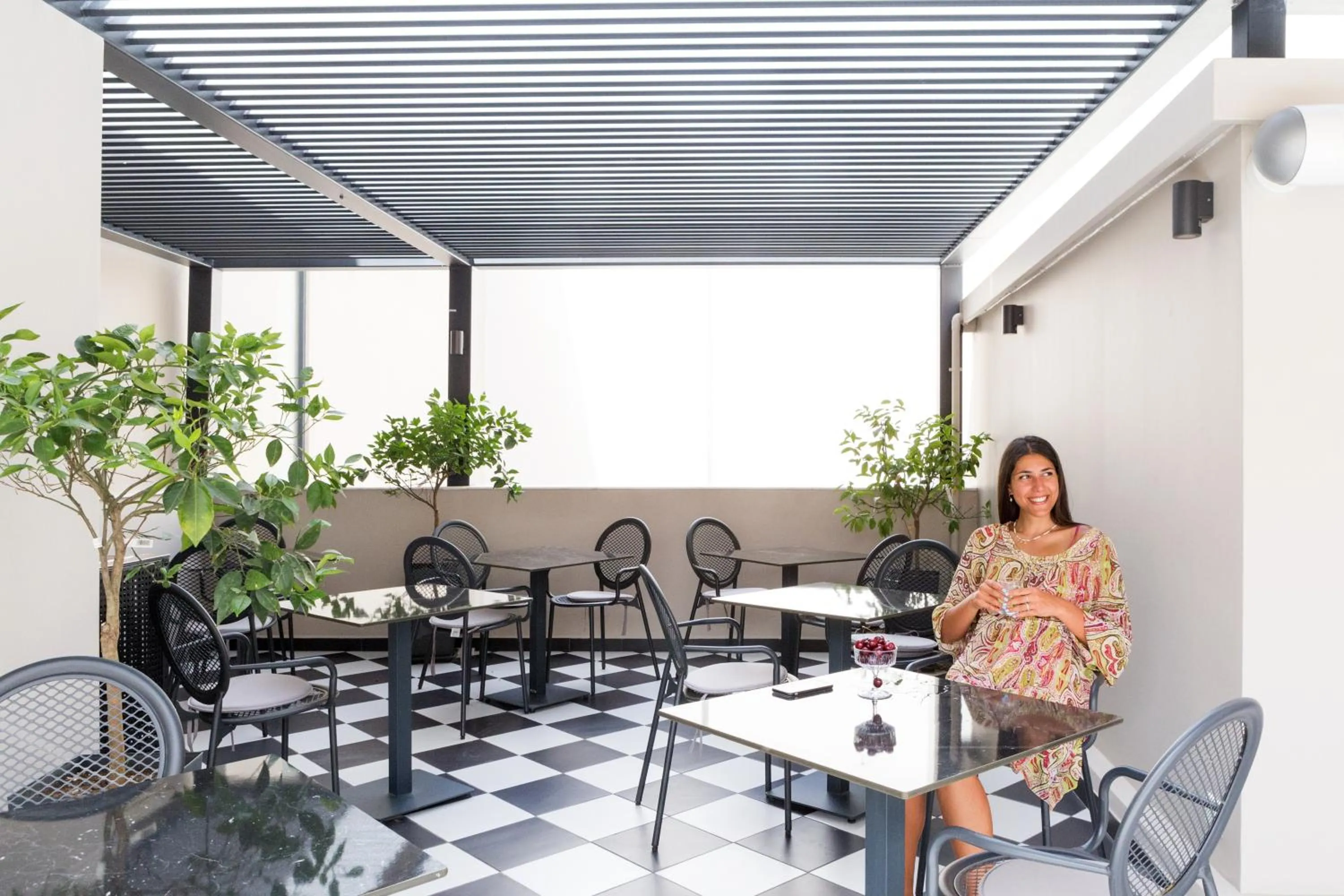 Patio in Classic Hotel by Athens Prime Hotels