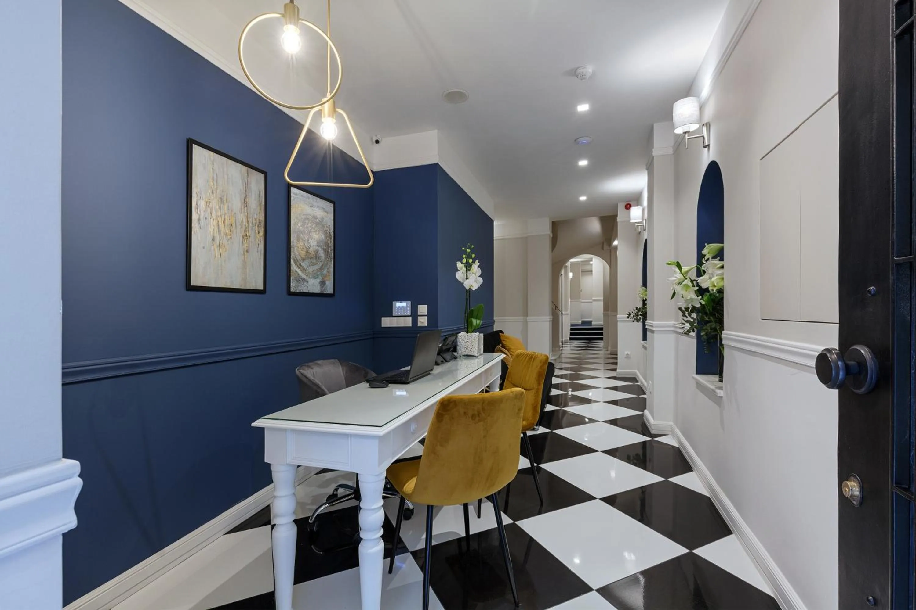 Lobby or reception in Classic Hotel by Athens Prime Hotels