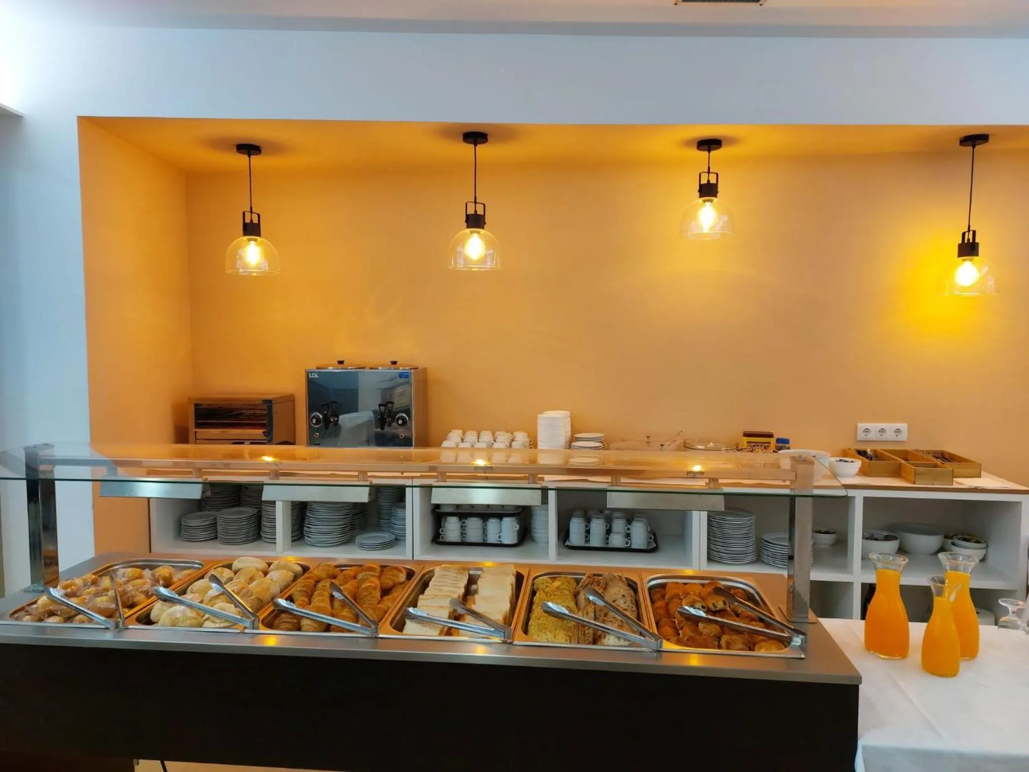 Buffet breakfast in Hotel Coroa de Fátima