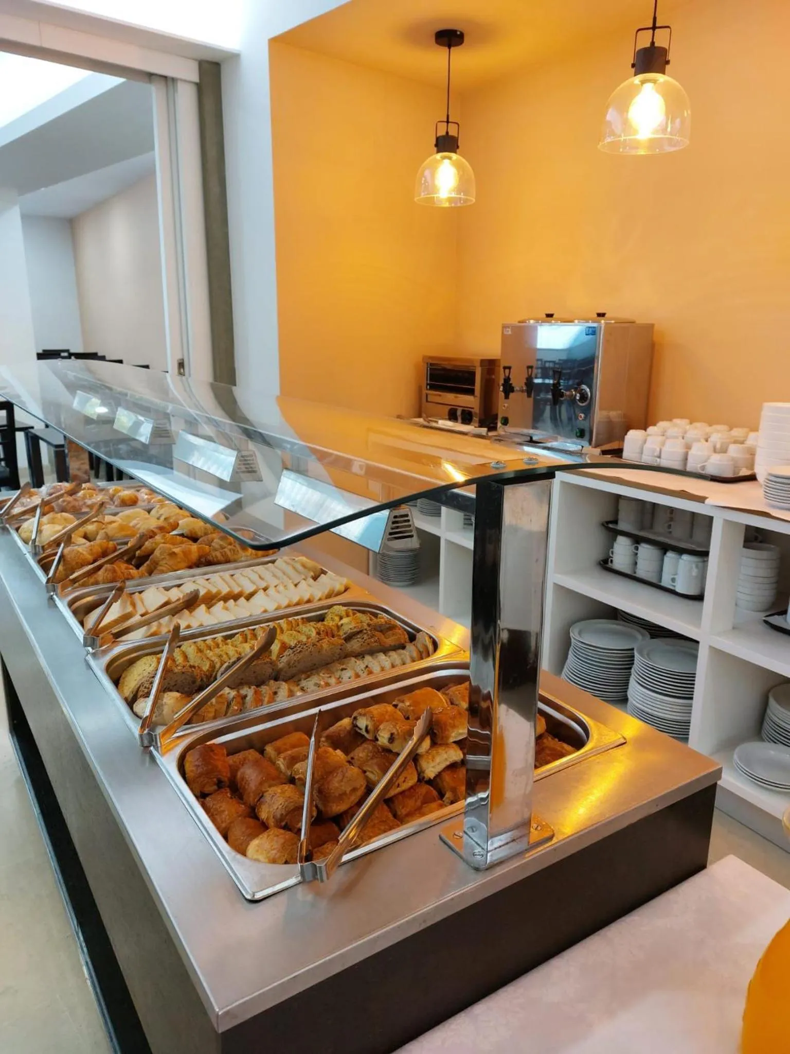 Buffet breakfast in Hotel Coroa de Fátima