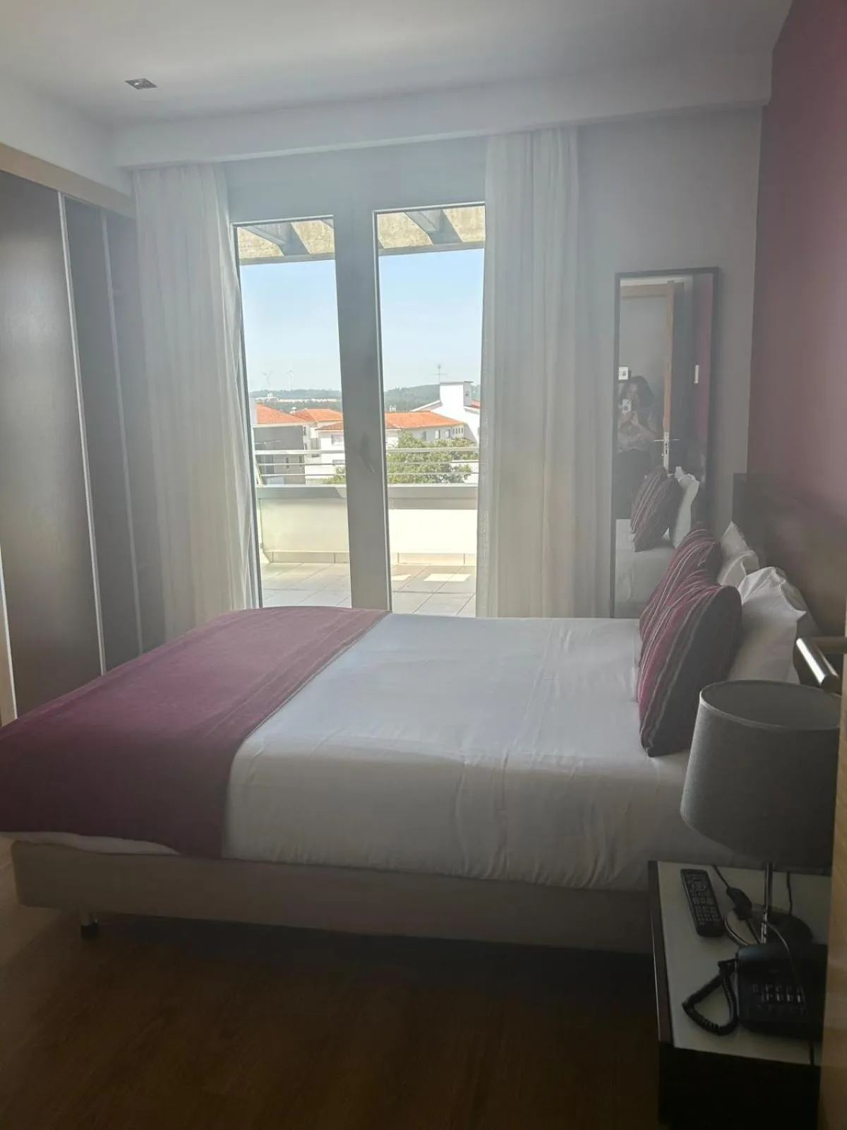 Bedroom, Bed in Hotel Coroa de Fátima