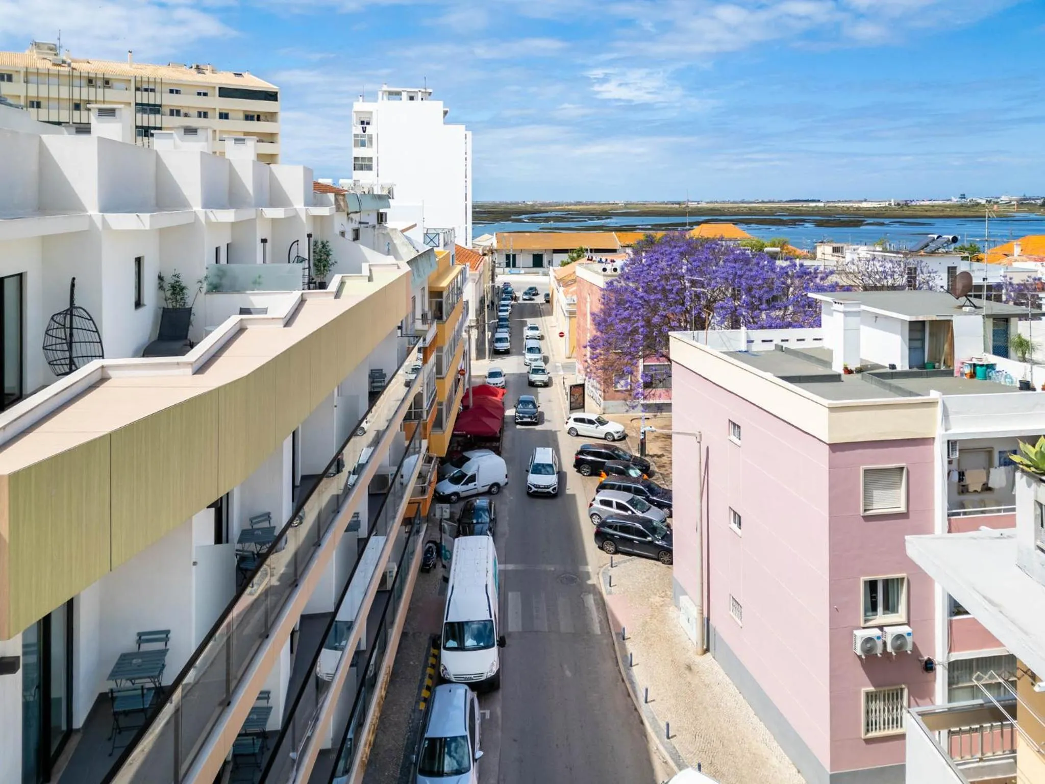 Property building in Roots Hotel