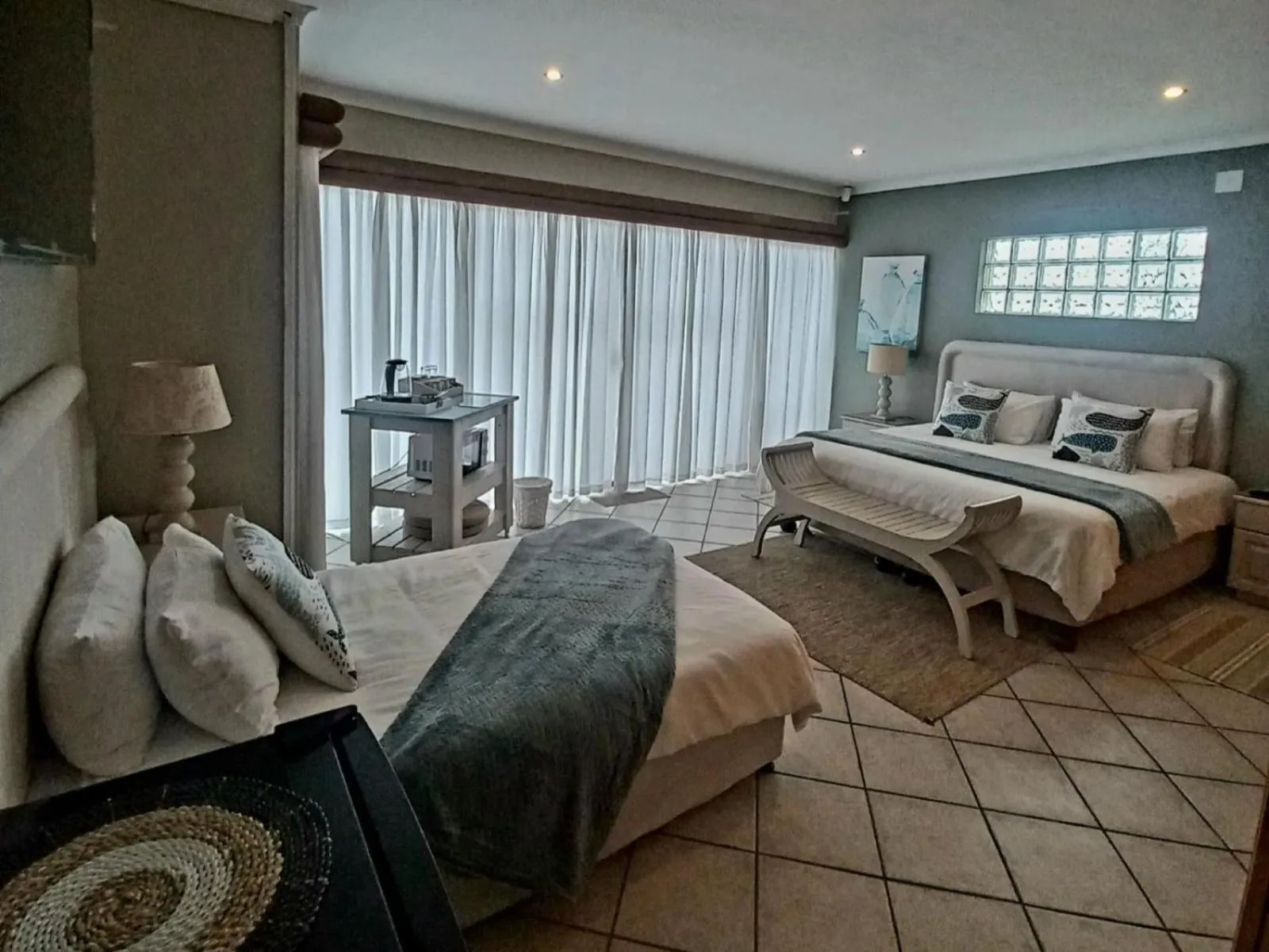 Photo of the whole room, Bed in Waves of Mercy