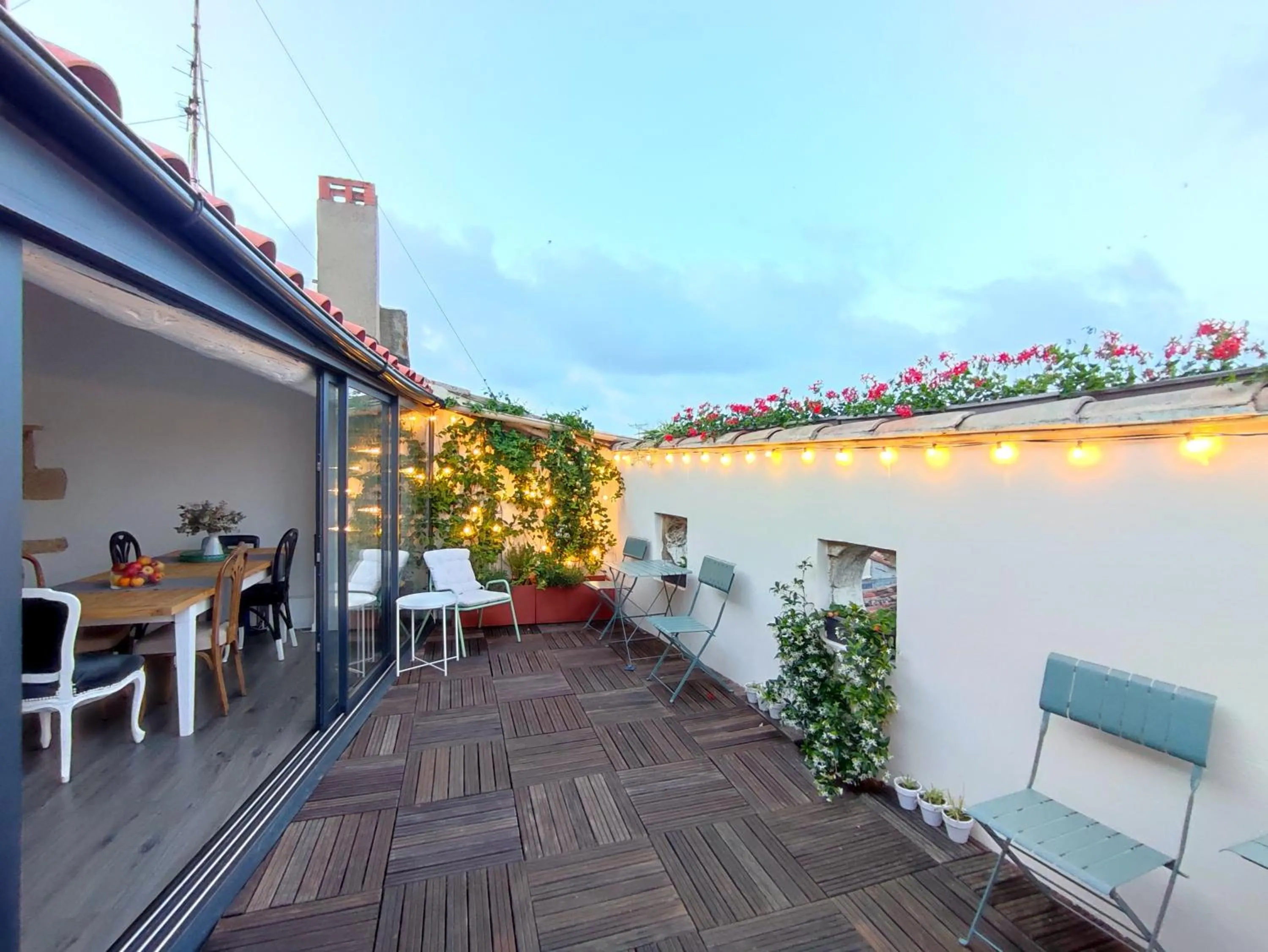 Balcony/Terrace in Le Prince - Maison d'hôtes