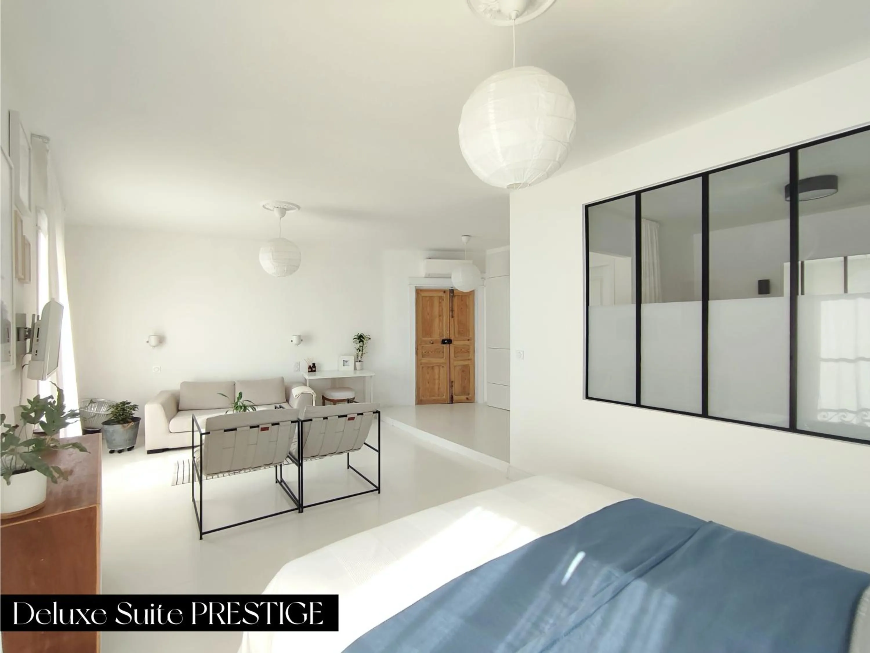 Living room, Bed in Le Prince - Maison d'hôtes