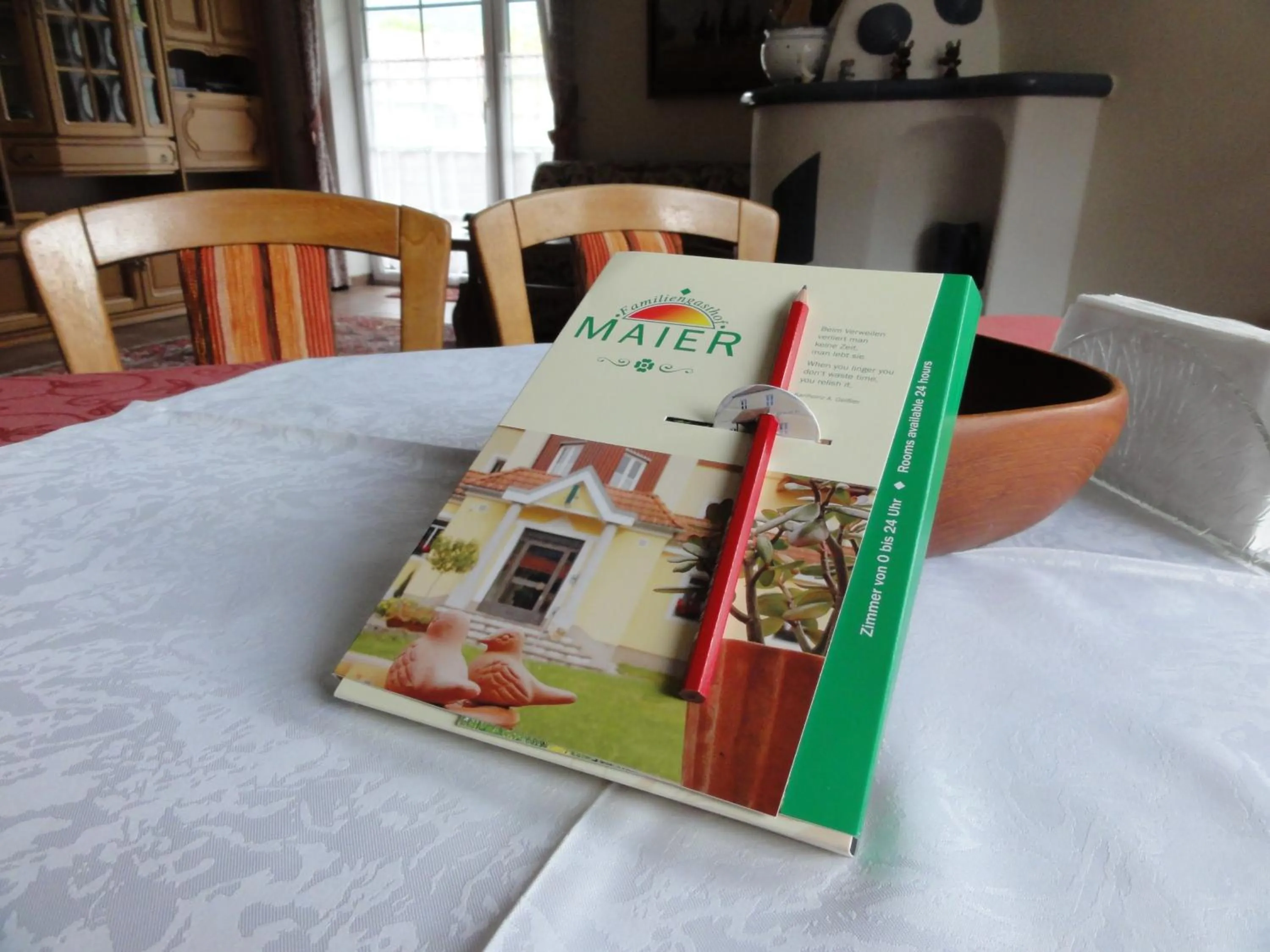 Decorative detail in Familiengasthof Maier