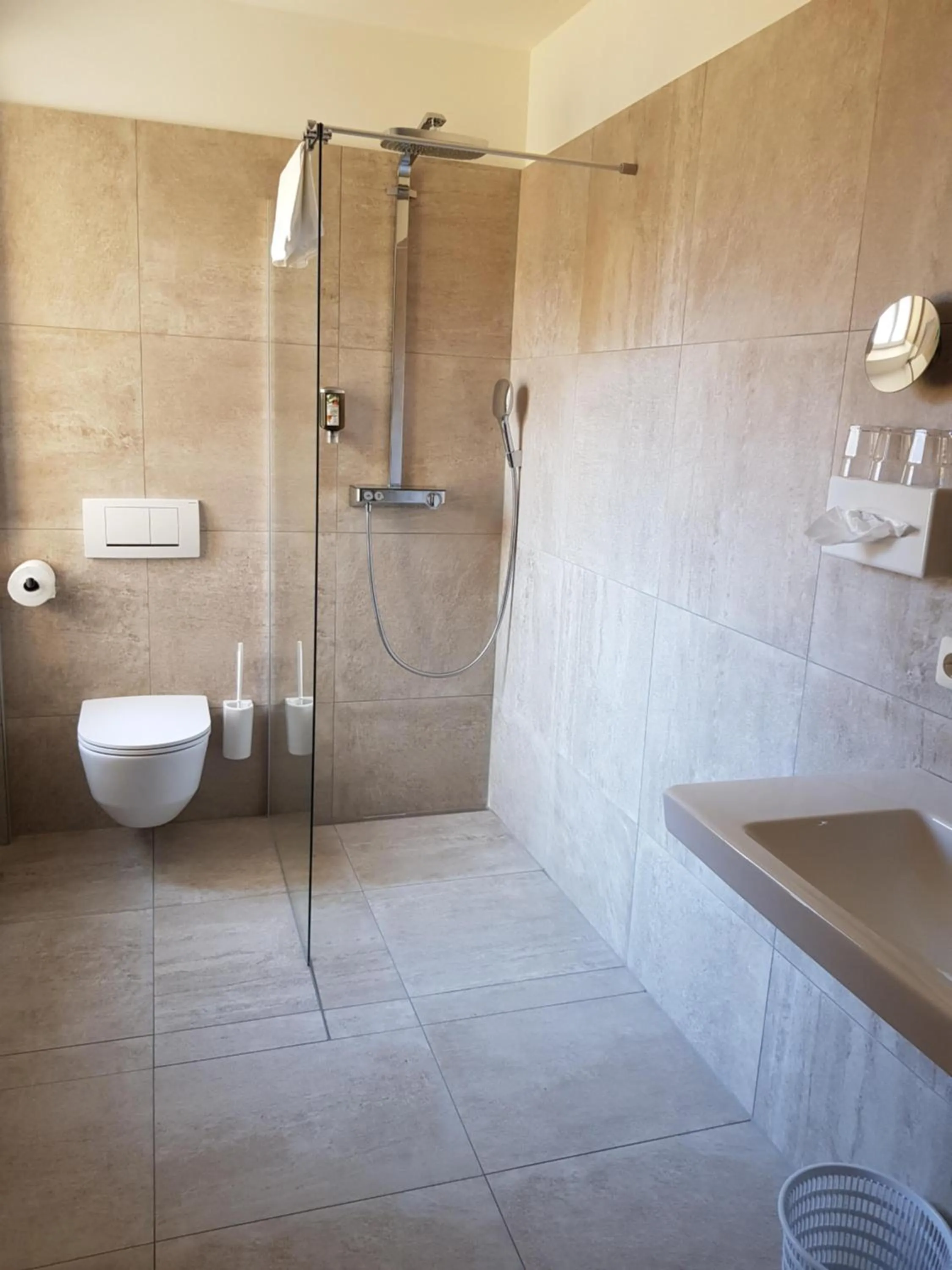 Bathroom in Familiengasthof Maier