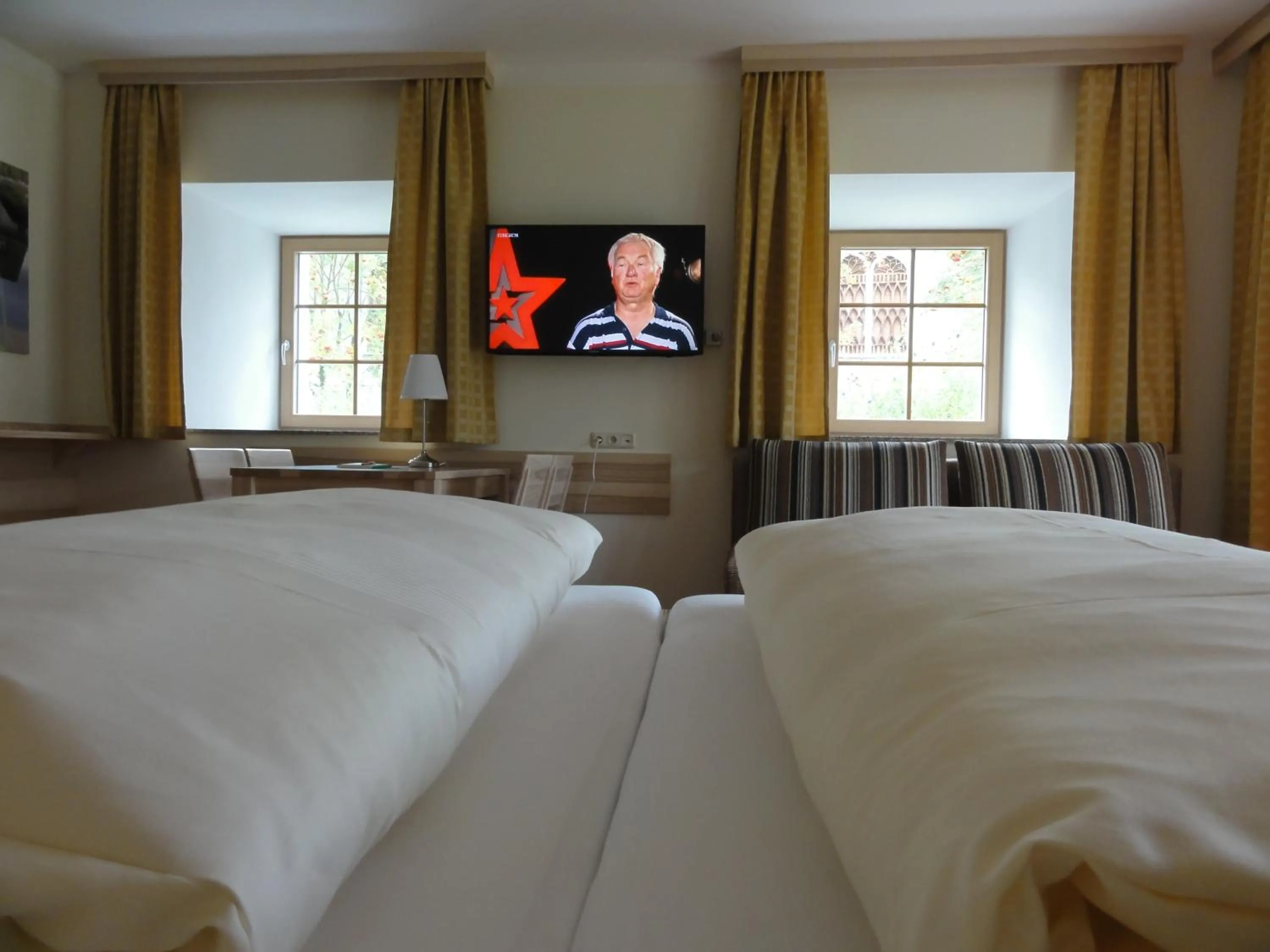 Photo of the whole room, Bed in Familiengasthof Maier