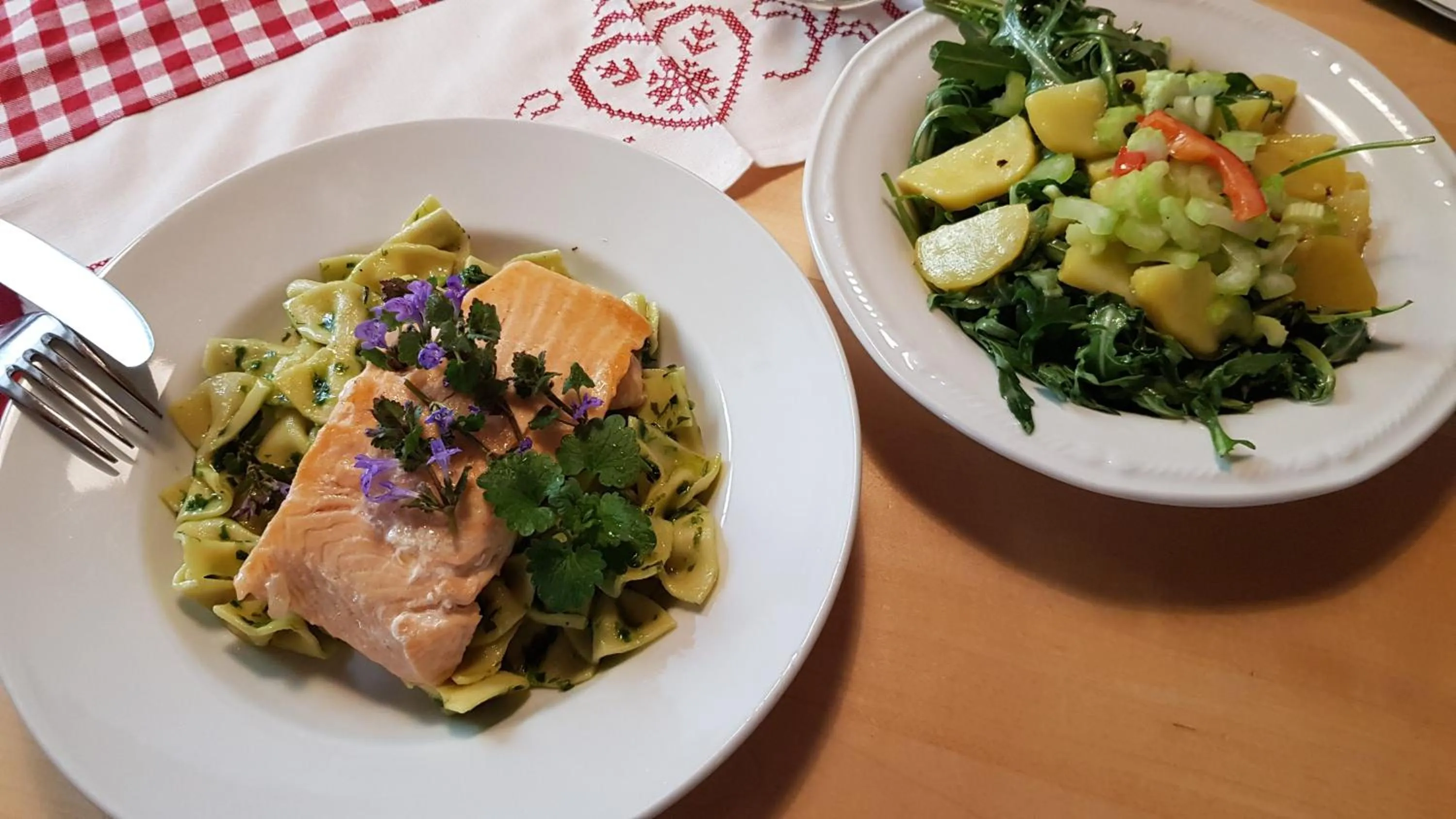 Dinner in Familiengasthof Maier