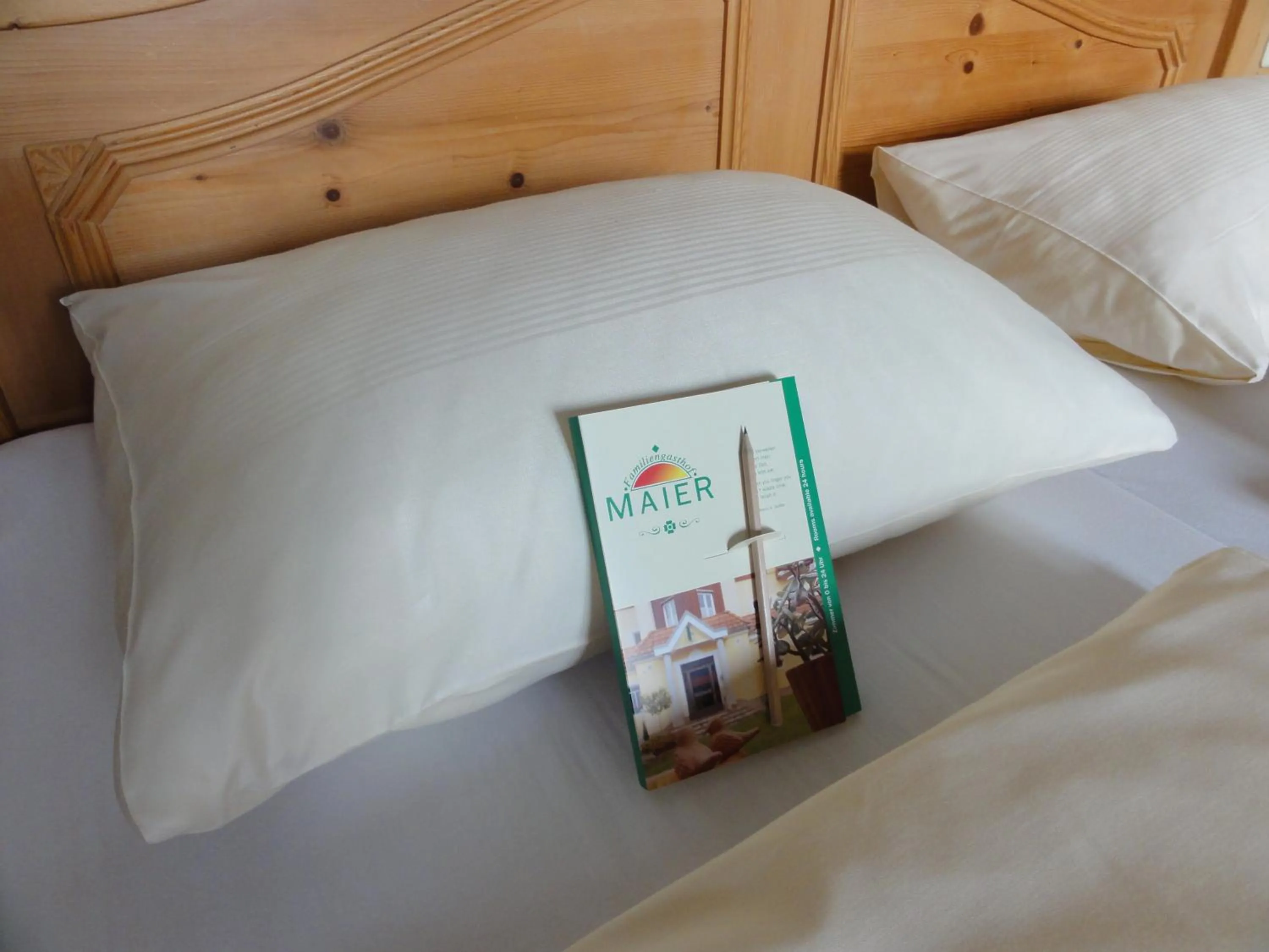 Bed in Familiengasthof Maier