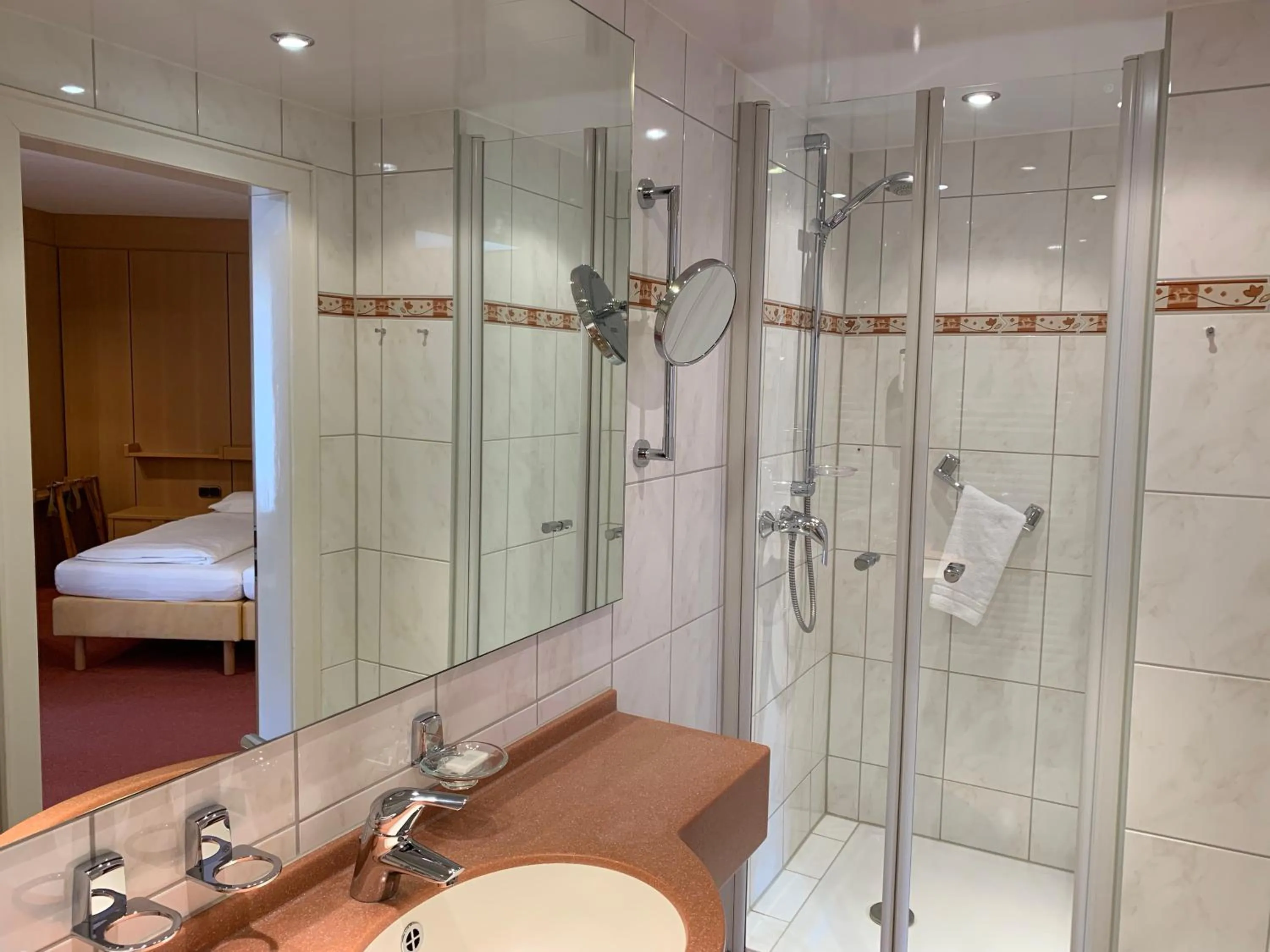 Bathroom in Hotel Haus am Hochwald