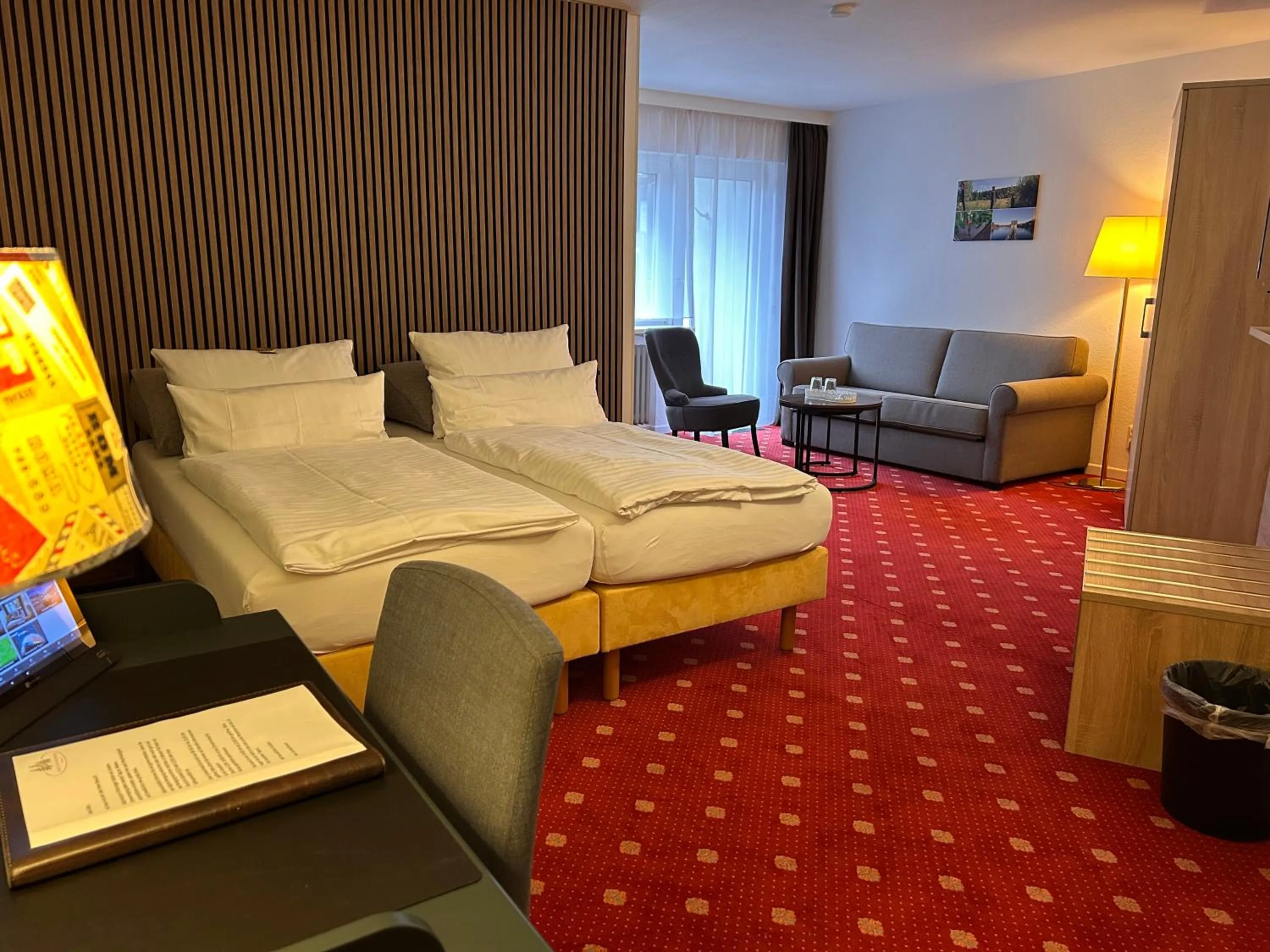 Photo of the whole room, Bed in Hotel Haus am Hochwald